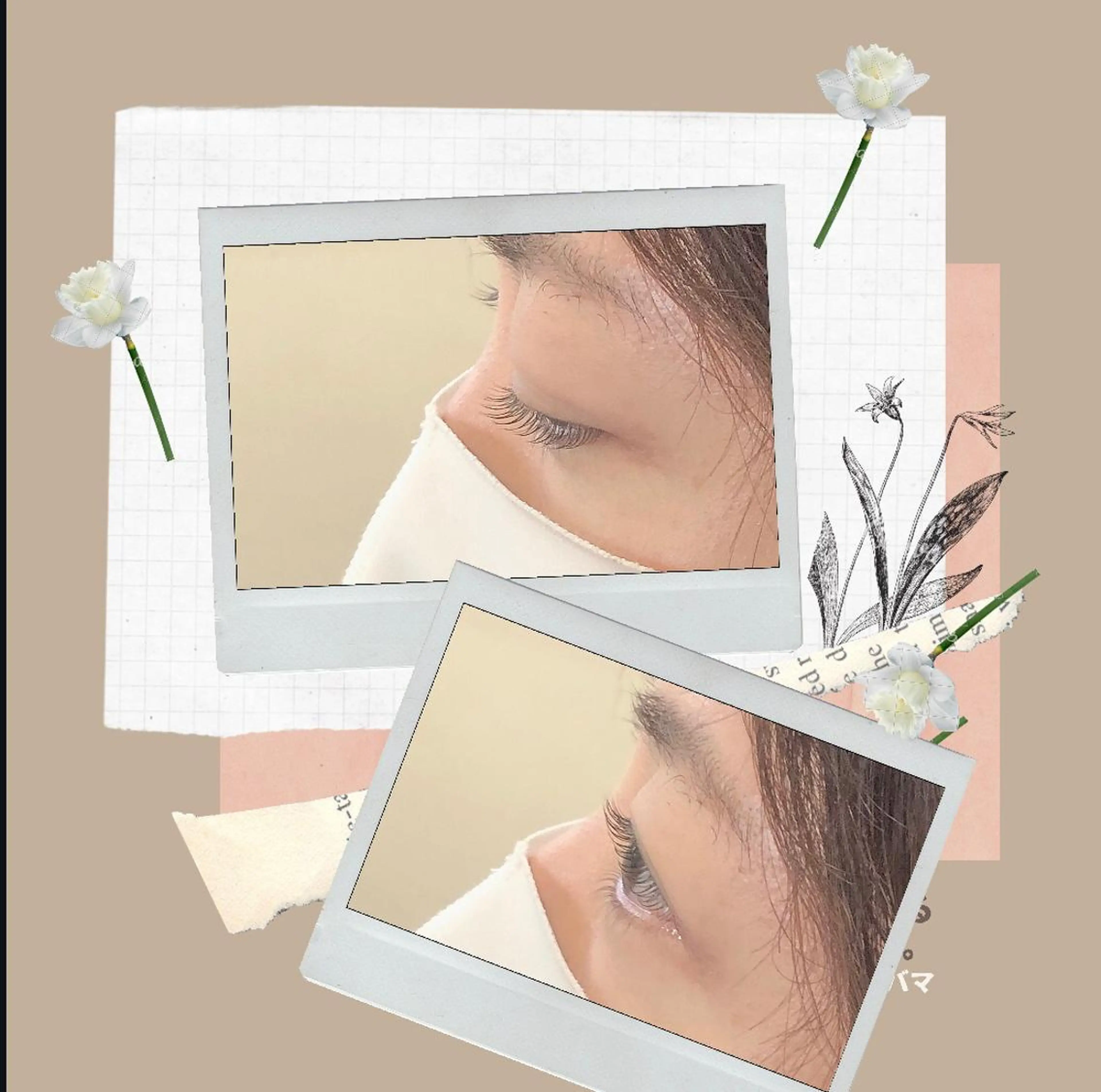 ショート カラー ネイル マツエク・マツパ マツパ illum hicariのネイルデザイン