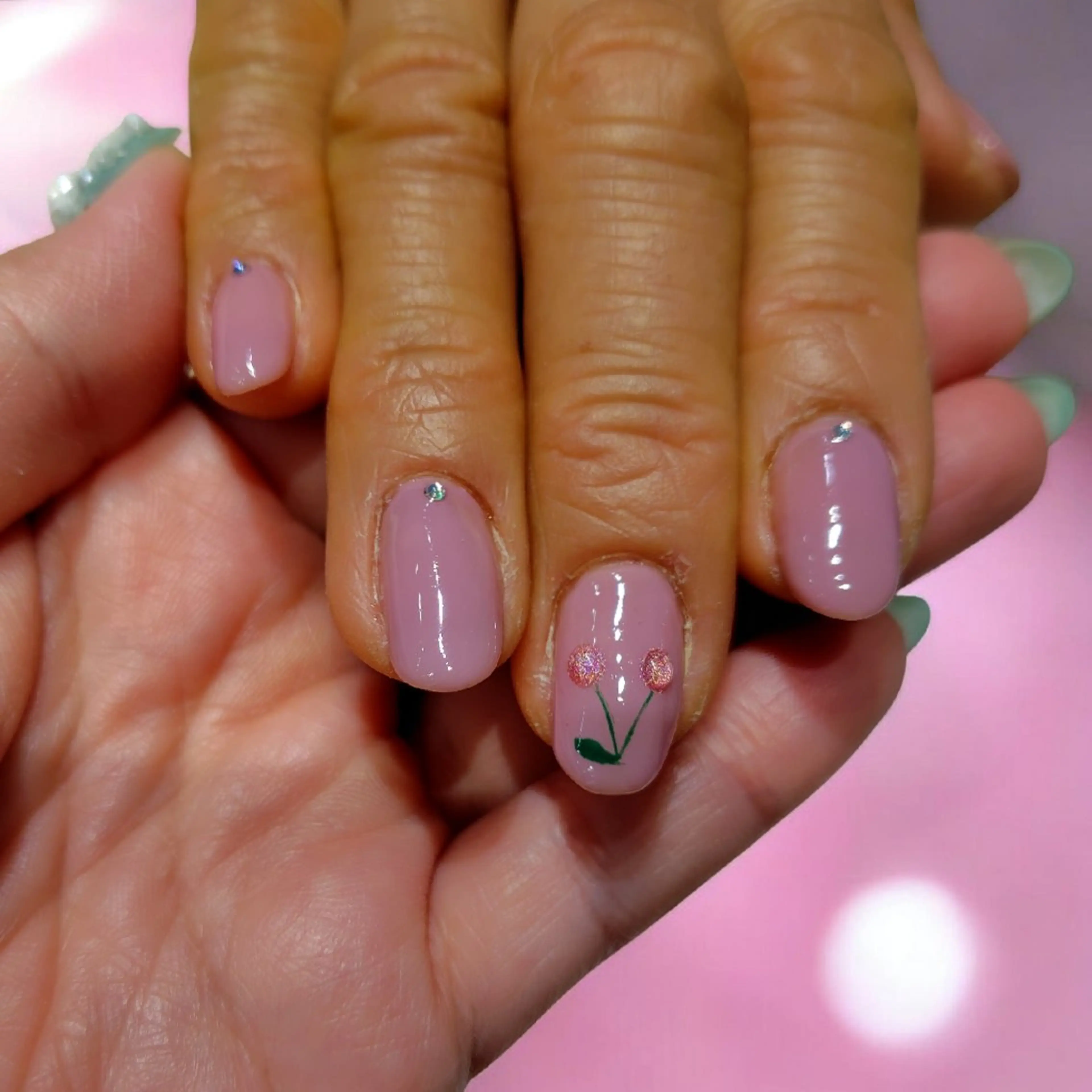 ネイル 春ネイル ネイルモデル募集 ロデロデのネイルデザイン