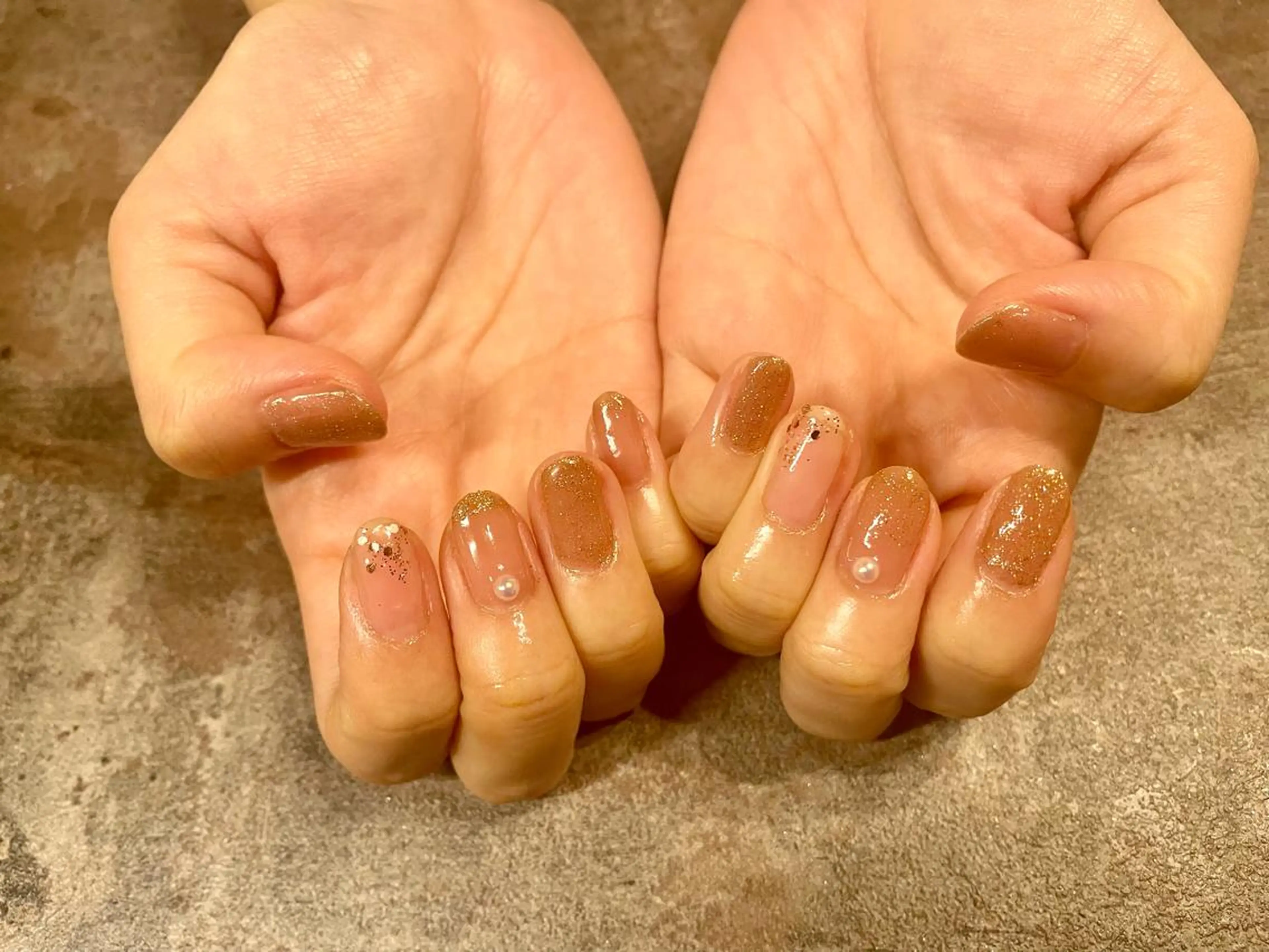 ネイル ハンドネイル りとる ちっちのネイルデザイン