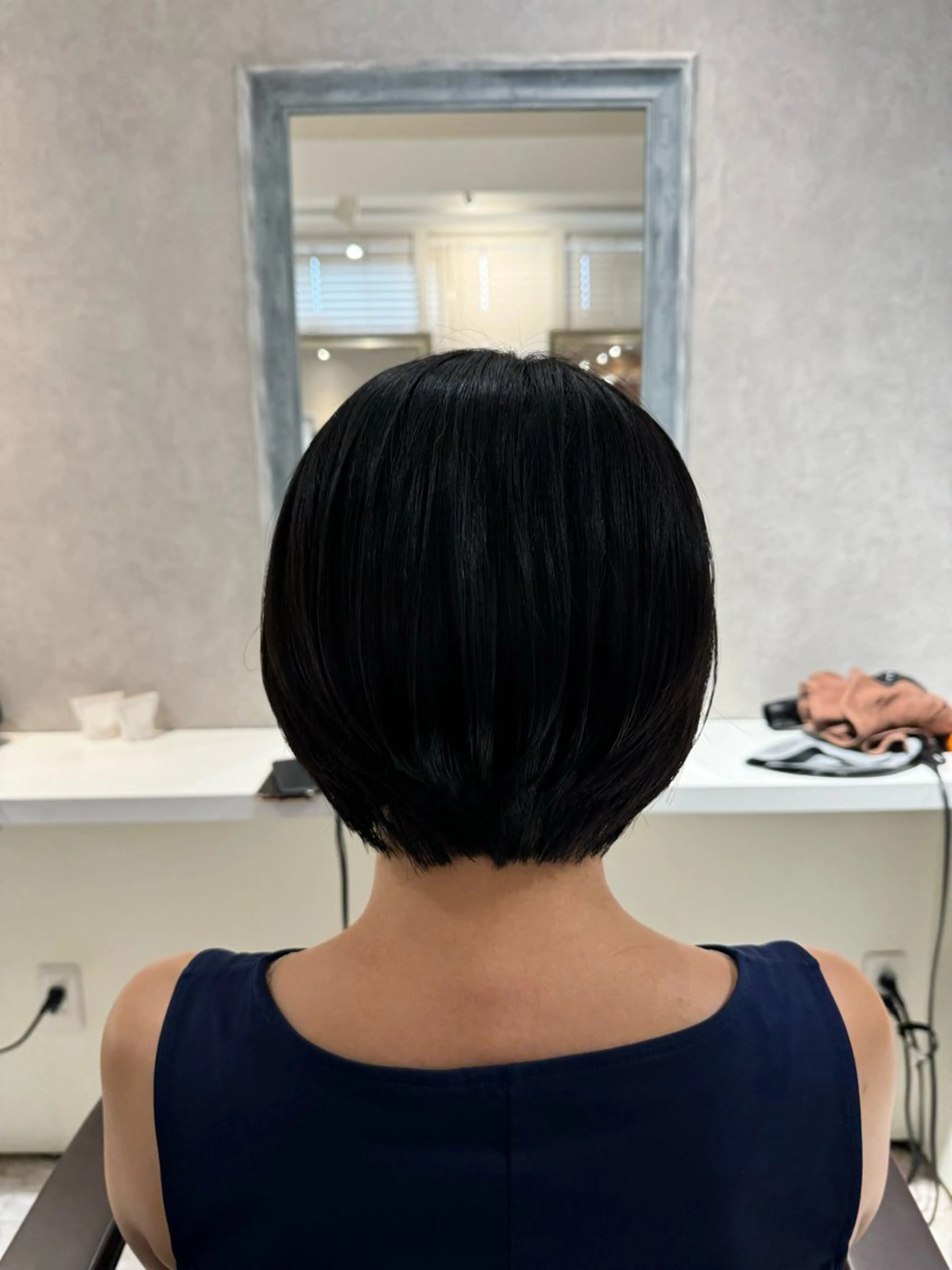 ショート 丸みショート ショートヘア 山口 彩乃のヘアスタイル