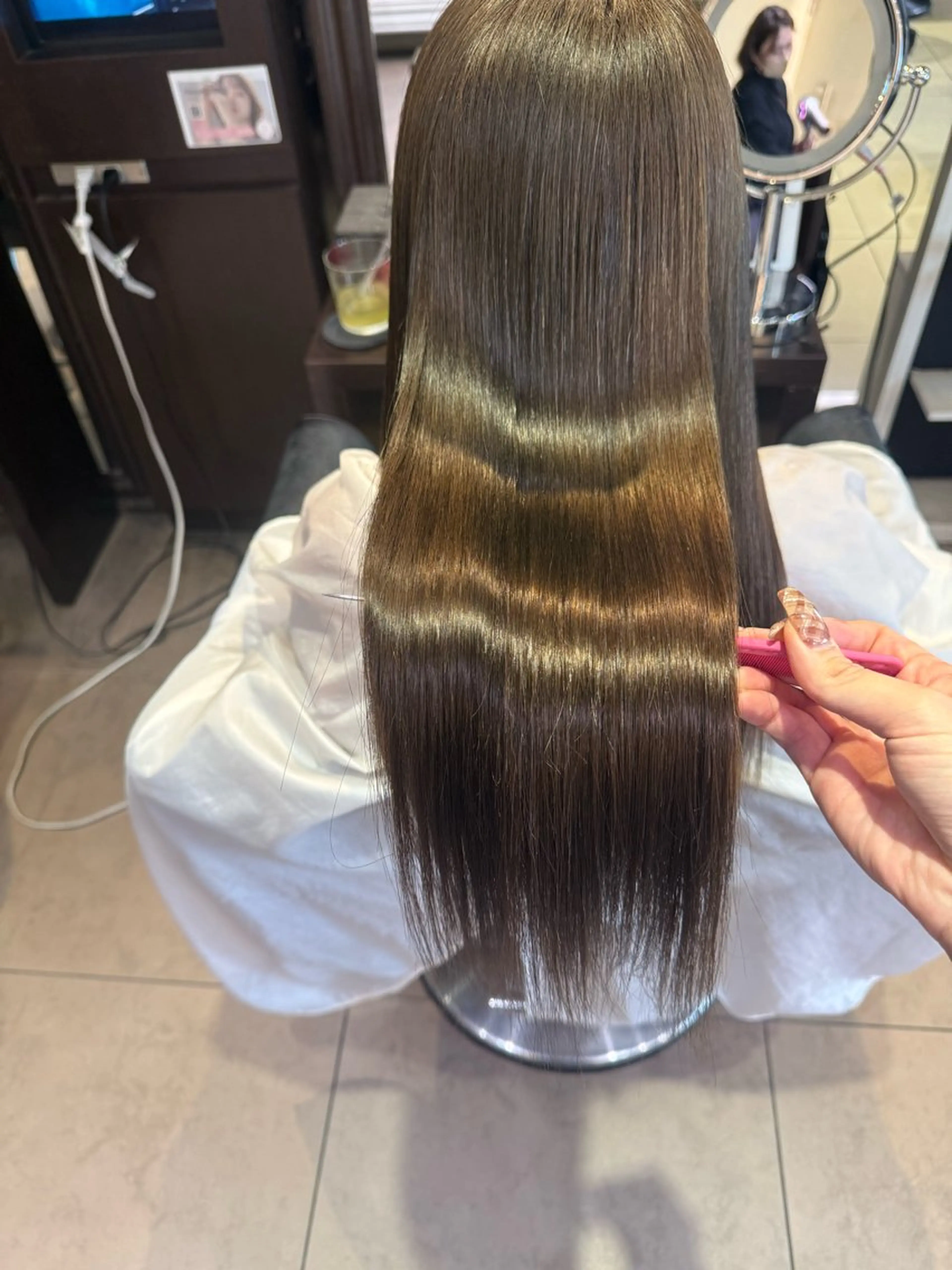 ロング トリートメント 【髪質改善💎韓国風 レイヤー🌷】山川のヘアスタイル