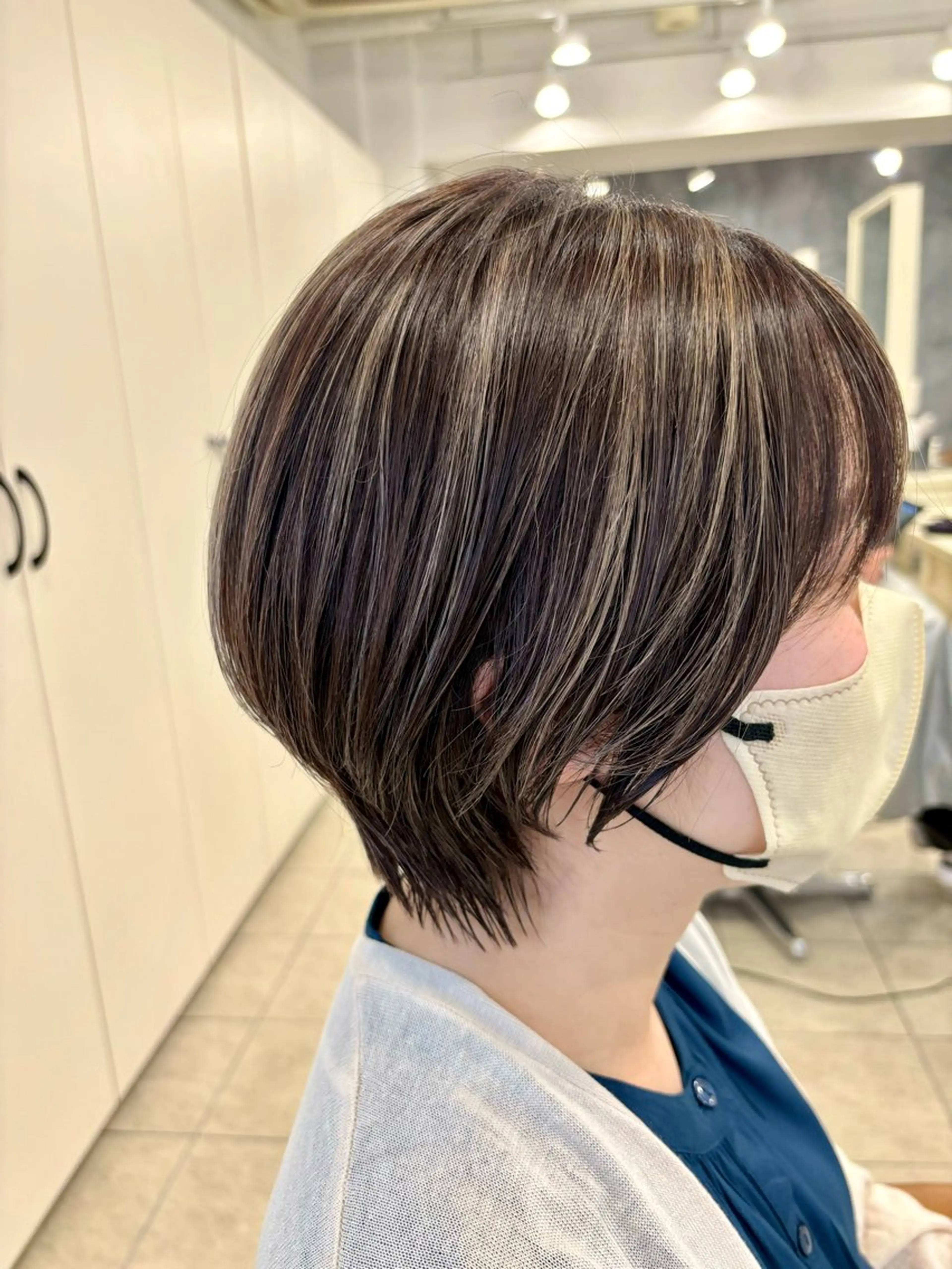 ショート カラー 工藤 沙羅のヘアスタイル