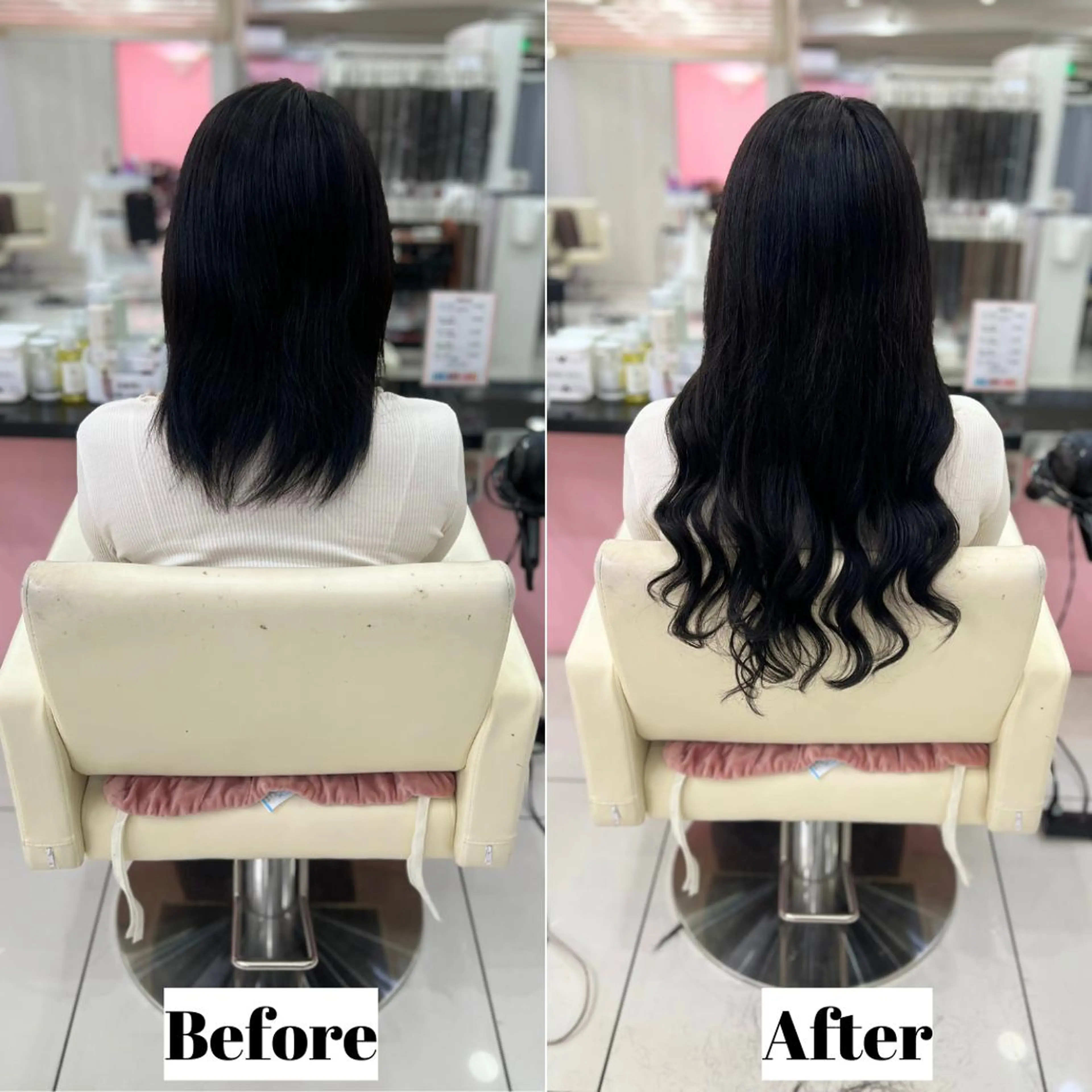 ロング エクステ SEASON 大阪梅田駅徒歩7分のヘアスタイル