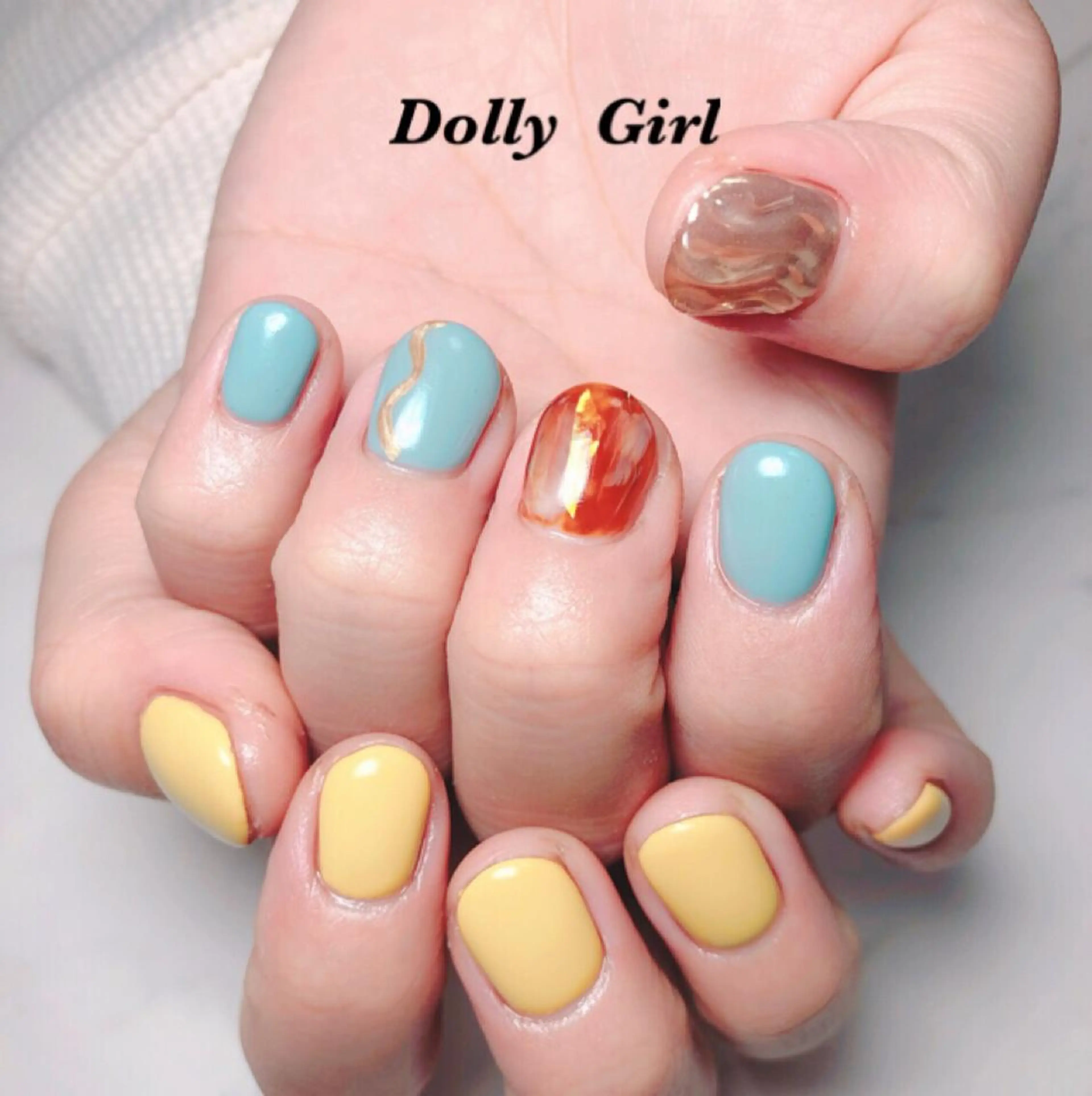 ネイル 個室ネイルサロンDolly  Girl〜ドーリーガール〜所属・DollyGirl KYOKOのネイルデザイン