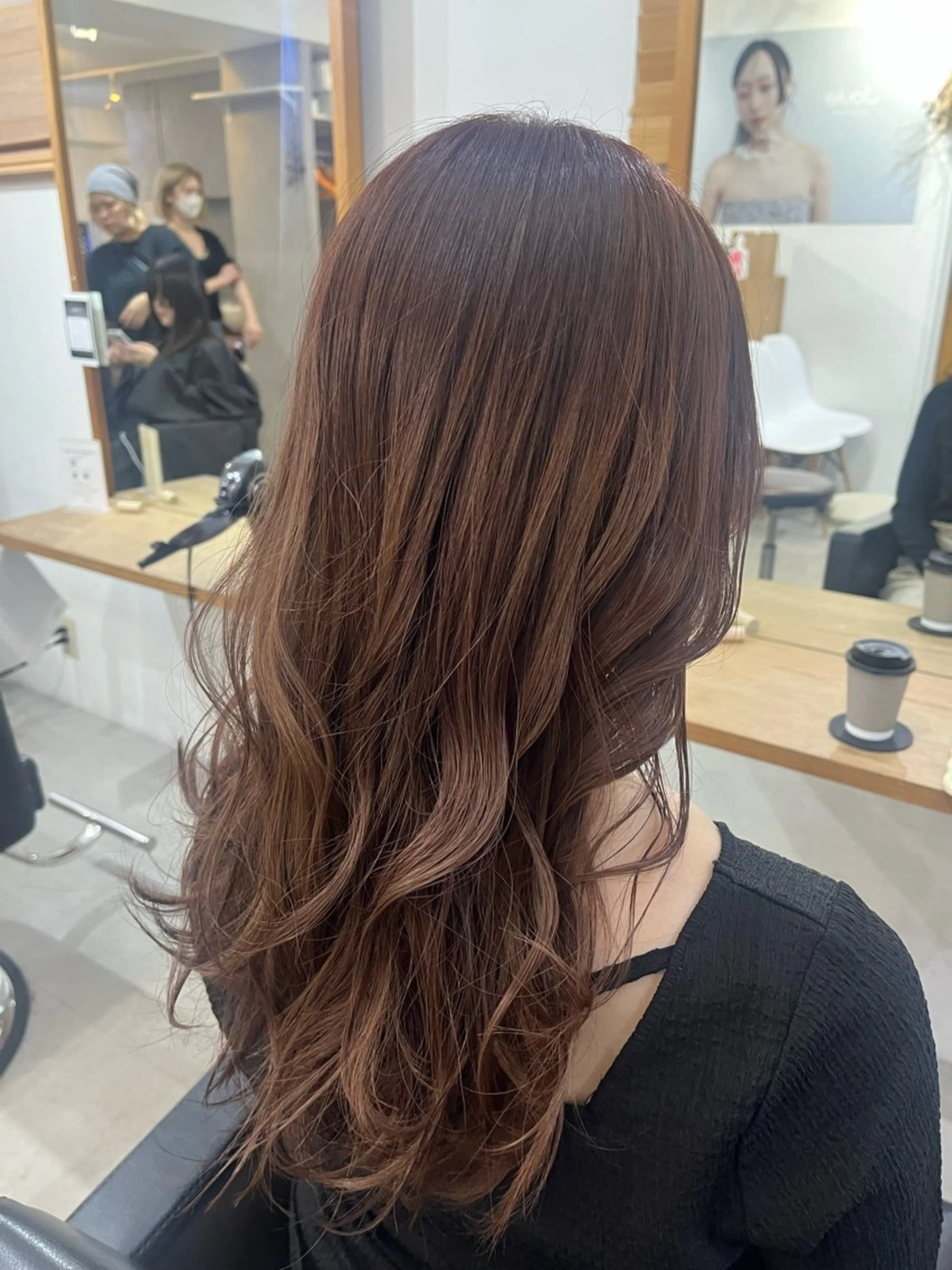 ロング カラー ✨🎨ブリーチなし 透明感カラー✨美友のヘアスタイル