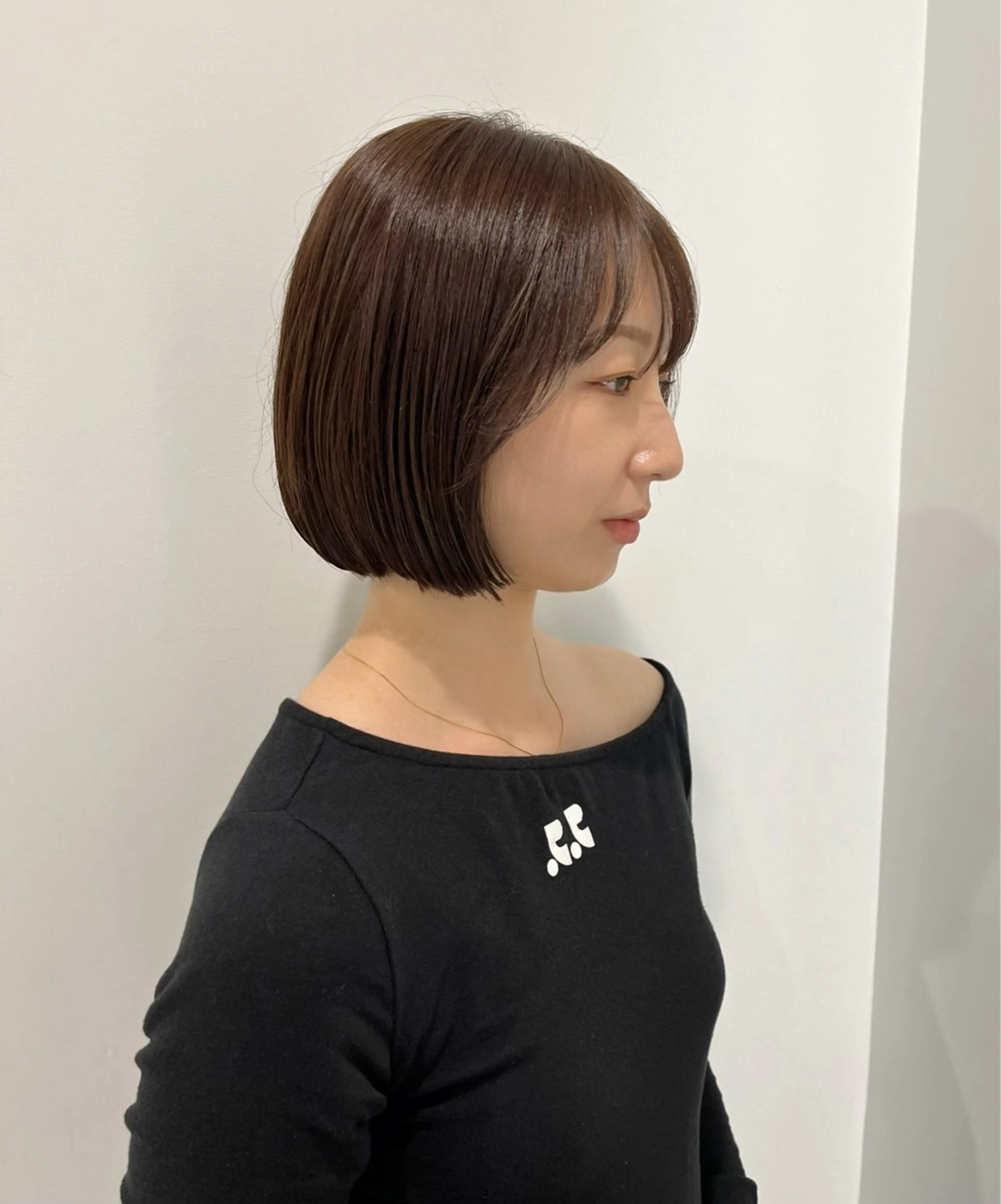ショート 縮毛矯正/ハイトーン /パーマ/前原汐🎐のヘアスタイル