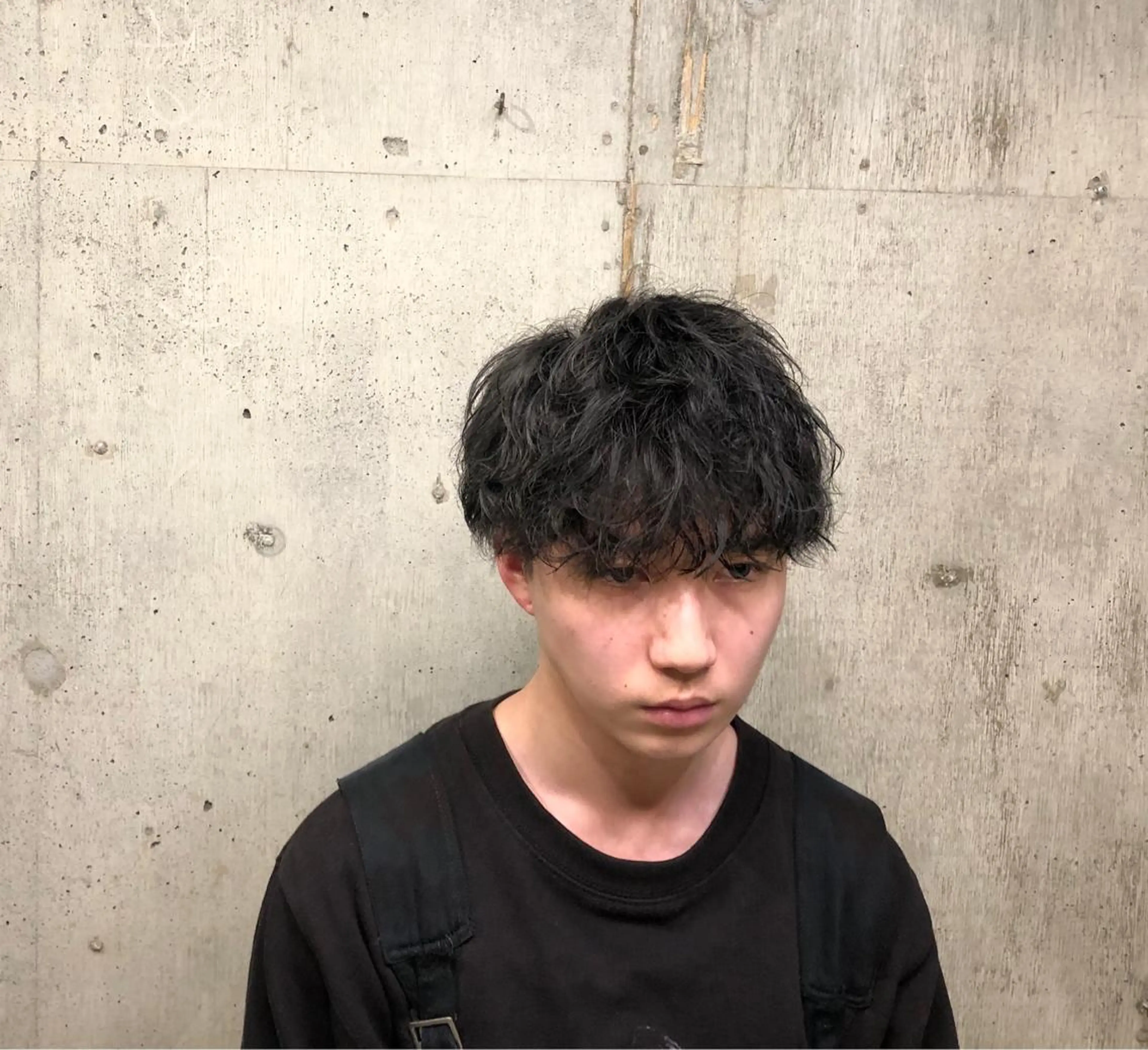 メンズ マッシュ カット パーマ トリートメント ヘッドスパ STRINGS 下北沢所属・【メンズ特化】 金子諒磨のヘアスタイル