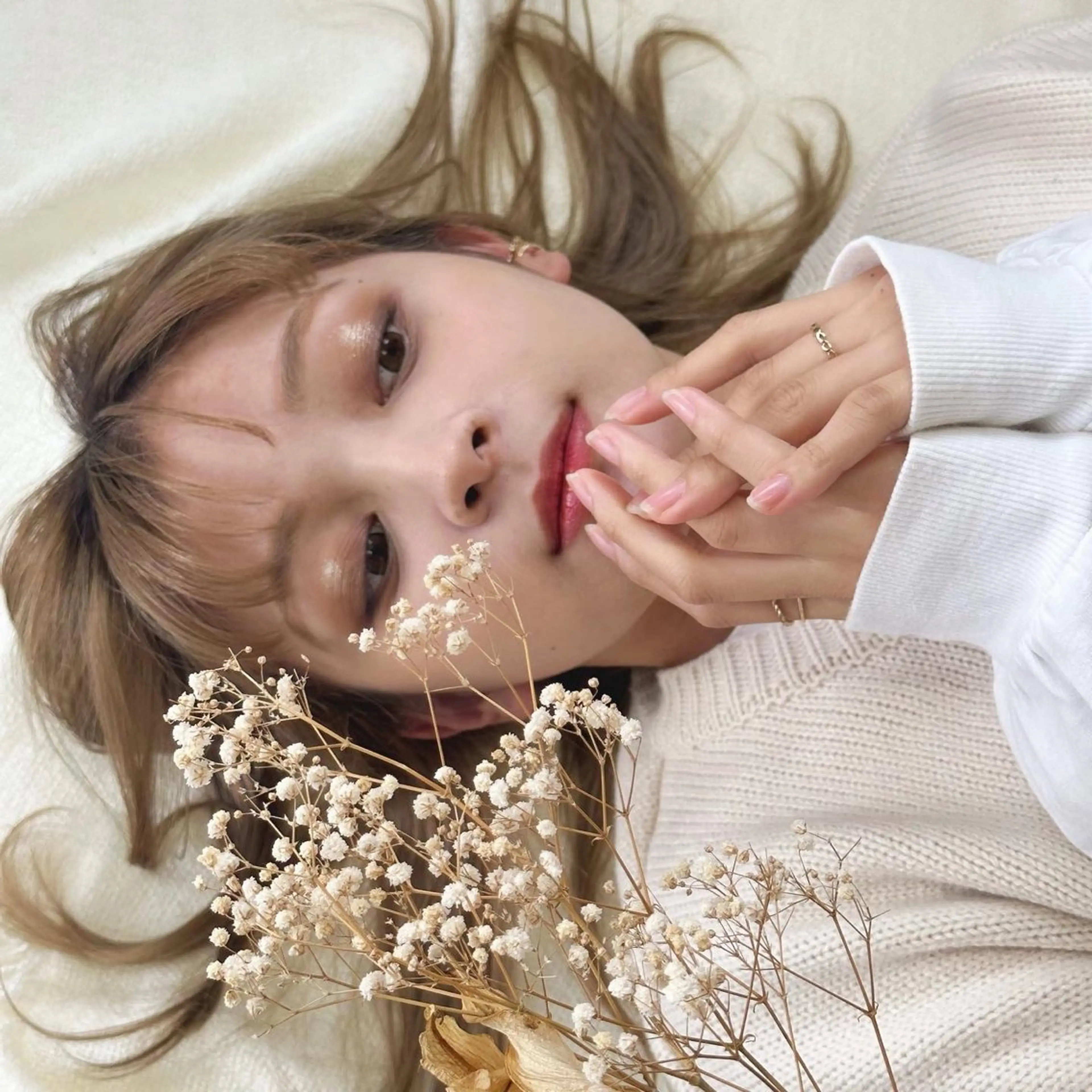 ミディアム 💙Sayaka/ NE/LO💙のヘアスタイル