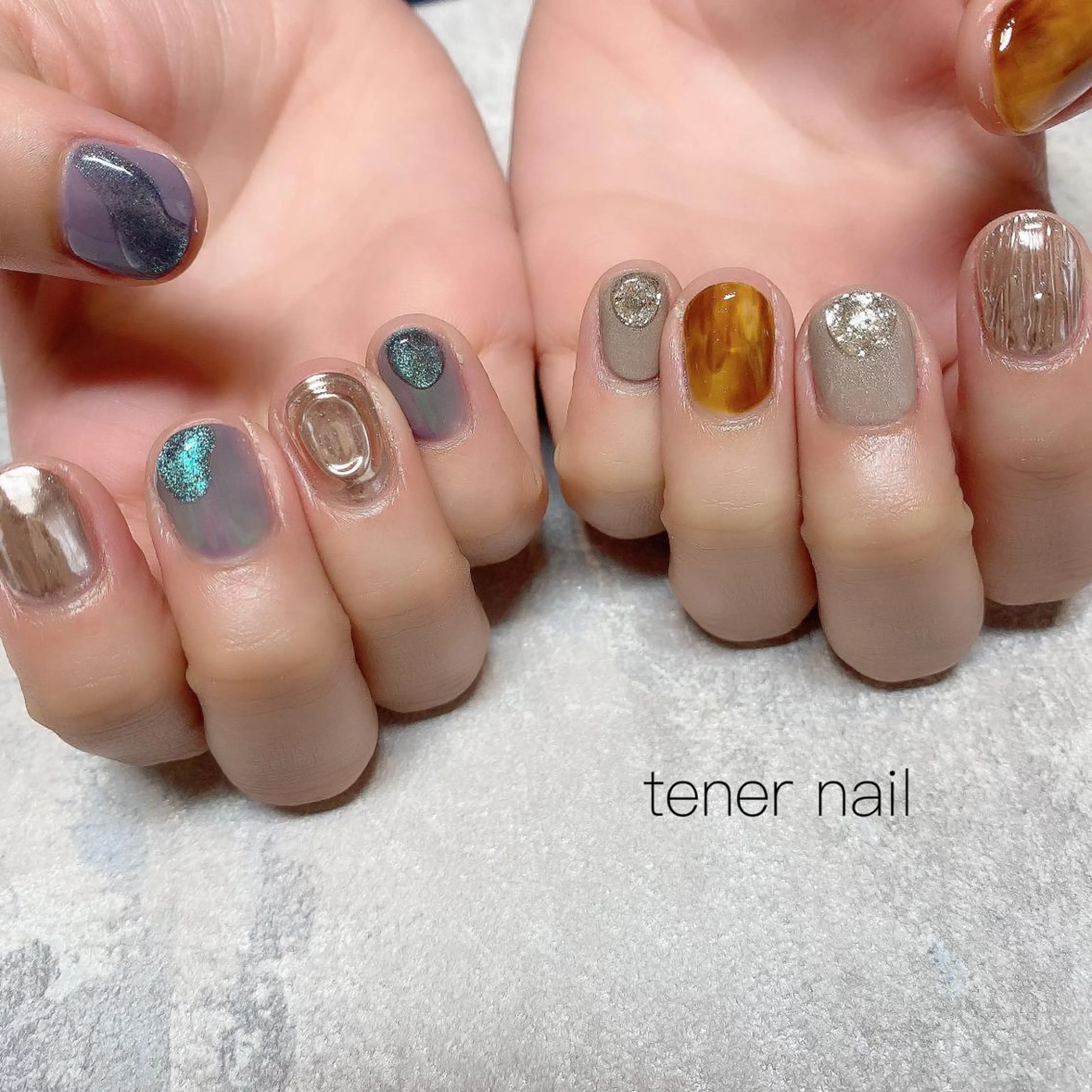 ネイル ニュアンスネイル tener  nail  テネルネイル所属・テネルネイル tener nailのネイルデザイン