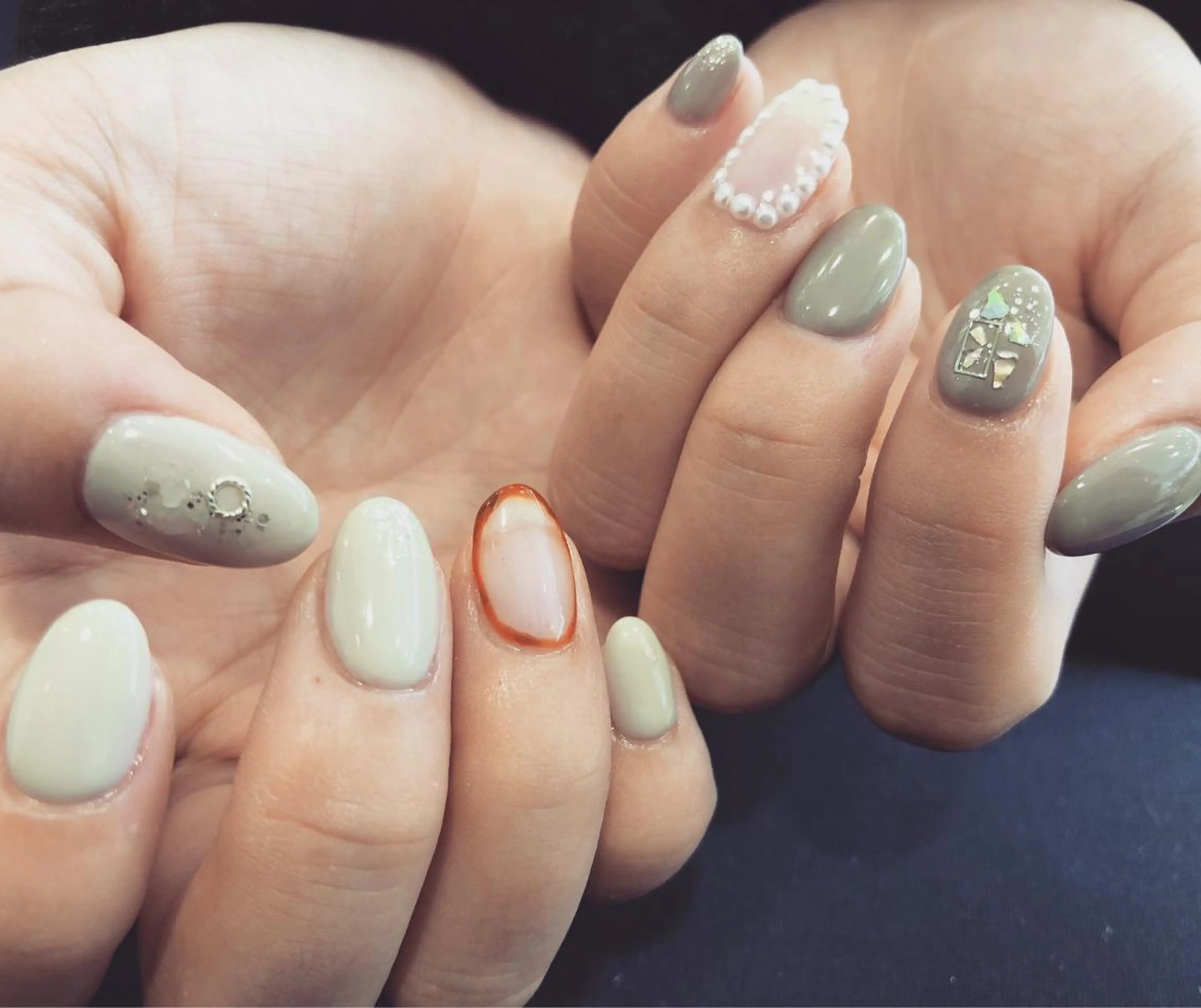 ネイル s/w _shokoのネイルデザイン