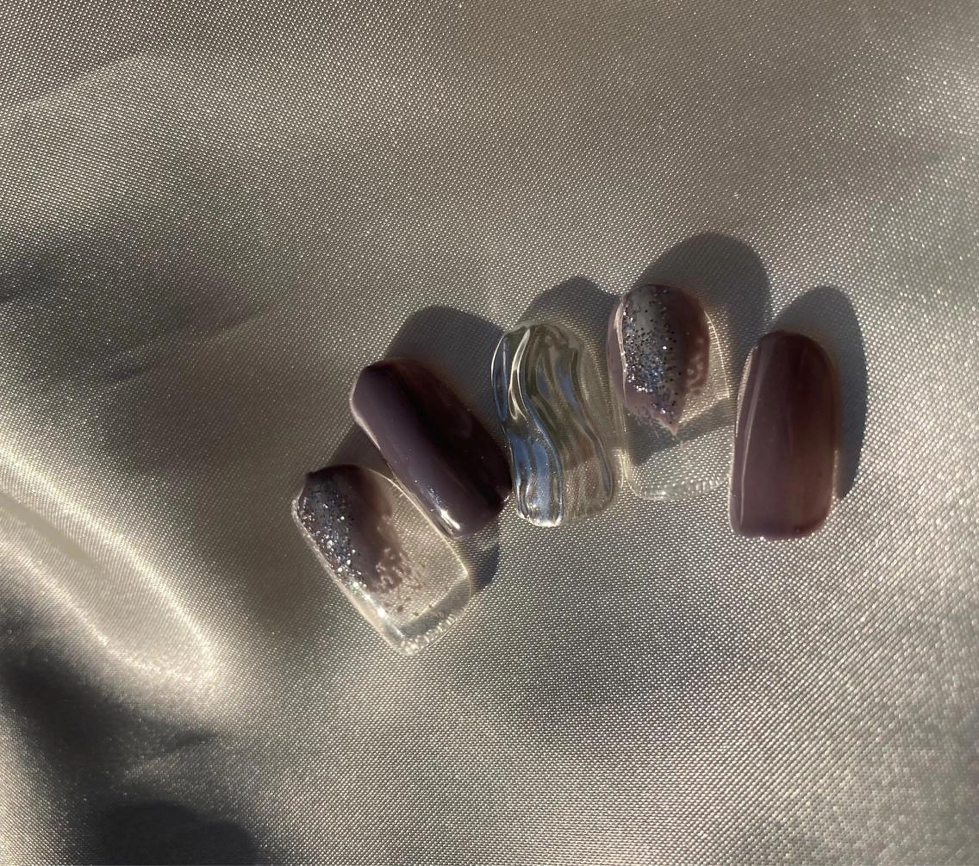 ネイル ミルフィーユ /Tomoeのネイルデザイン