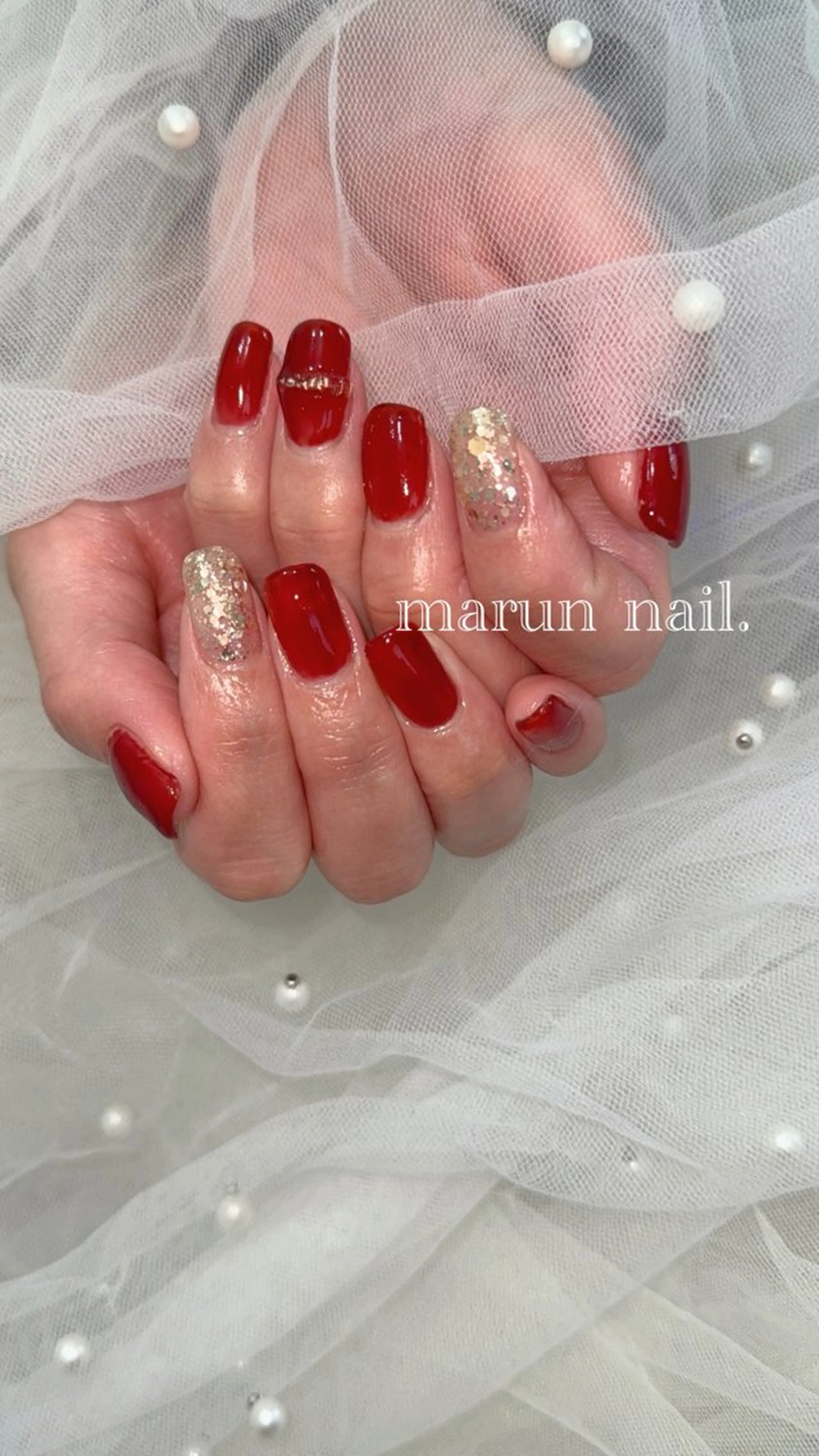 ネイル ハンドネイル marun._ megumi.のネイルデザイン