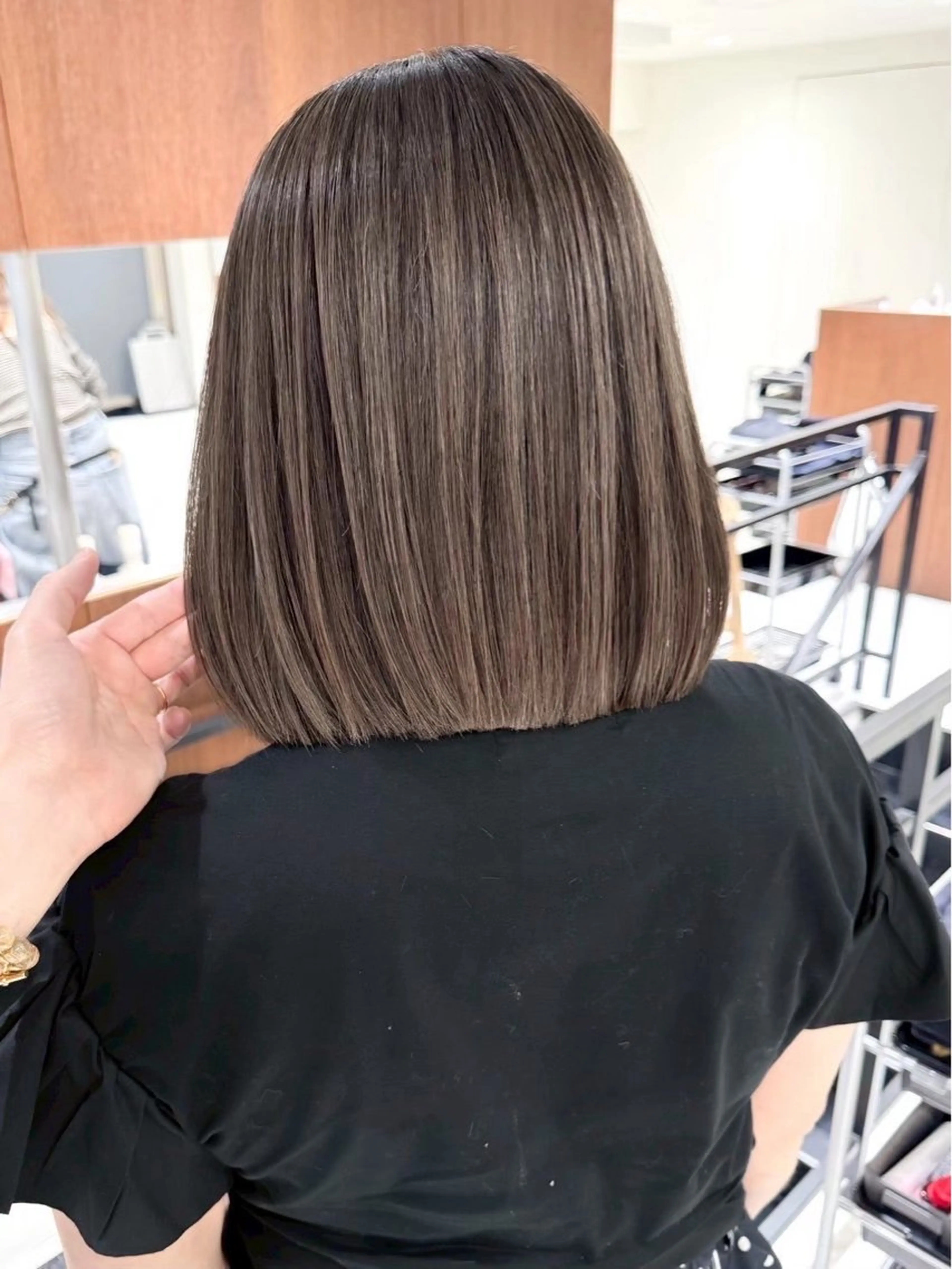 ショート カラー ヘアカラー トリートメント 🦋モデル募集中🦋 ナエのヘアスタイル