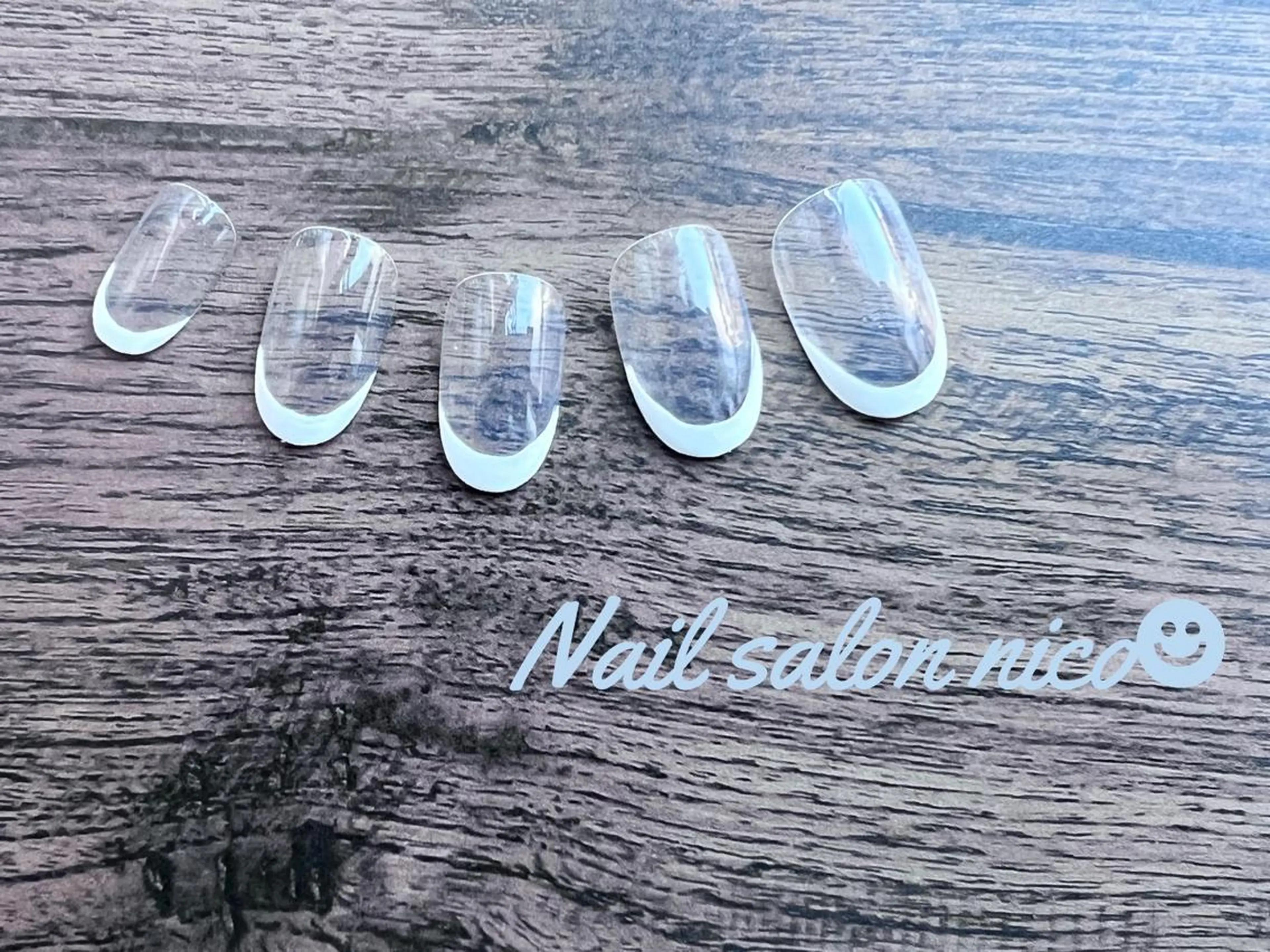 ネイル クリアネイル Nail salon nico☻のネイルデザイン