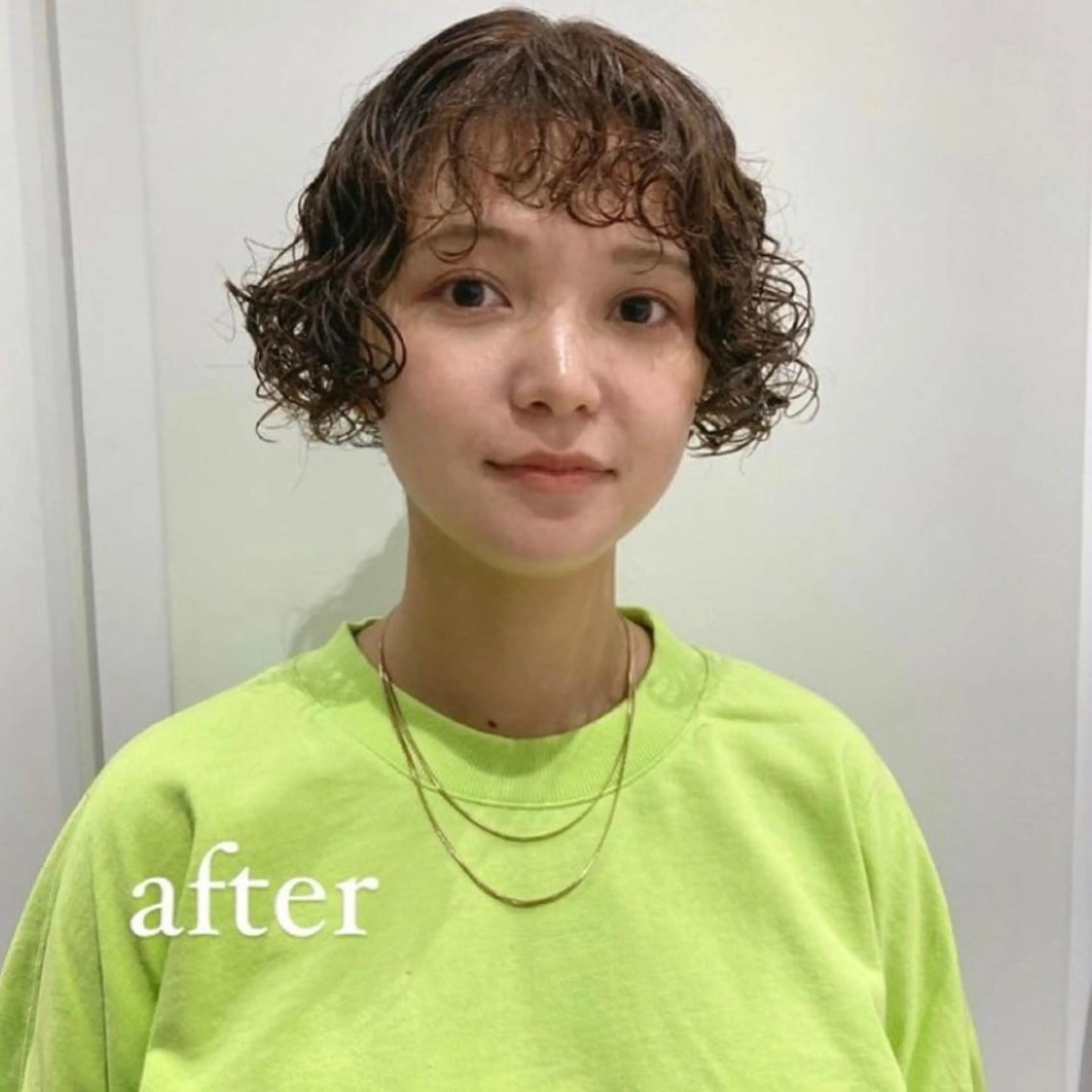 ショート カラー パーマ カット ヘアカラー パーマ MISUZU🪡 ナチュラルモードのその他イメージ