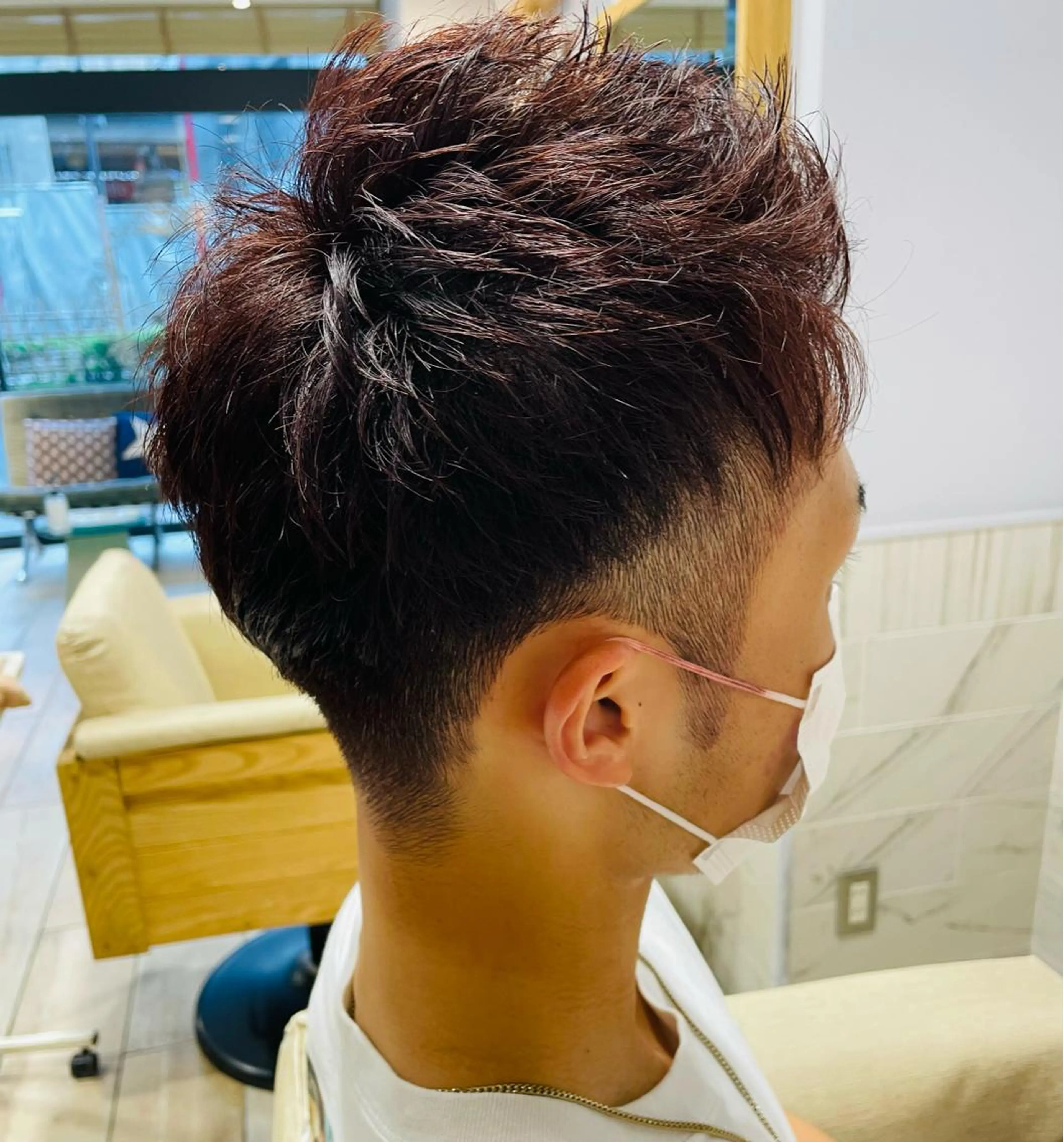 カラー メンズ カット ヘアカラー すげさやか ✨メンズカットパーマのヘアスタイル