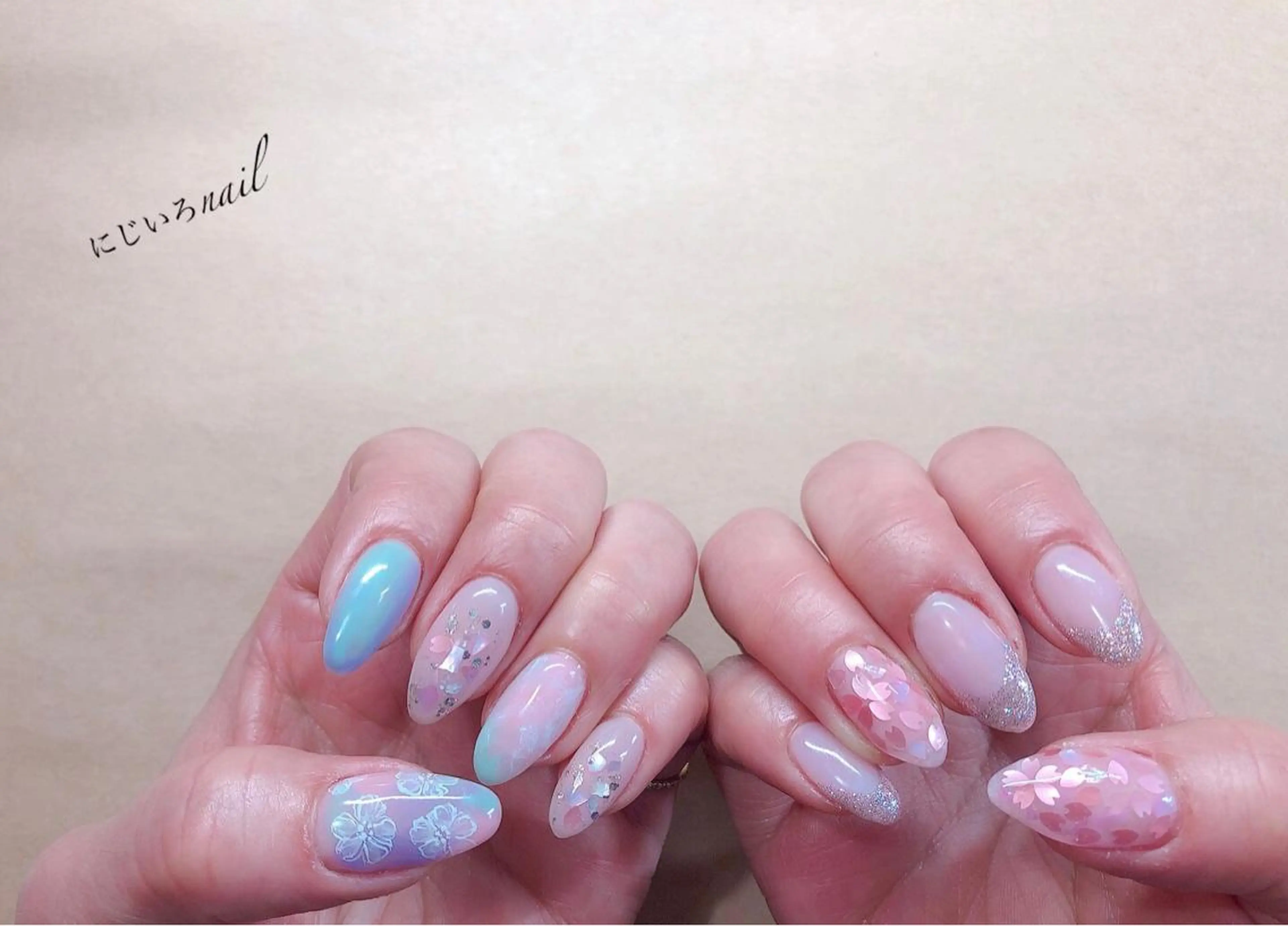 ネイル にじいろ nailのネイルデザイン