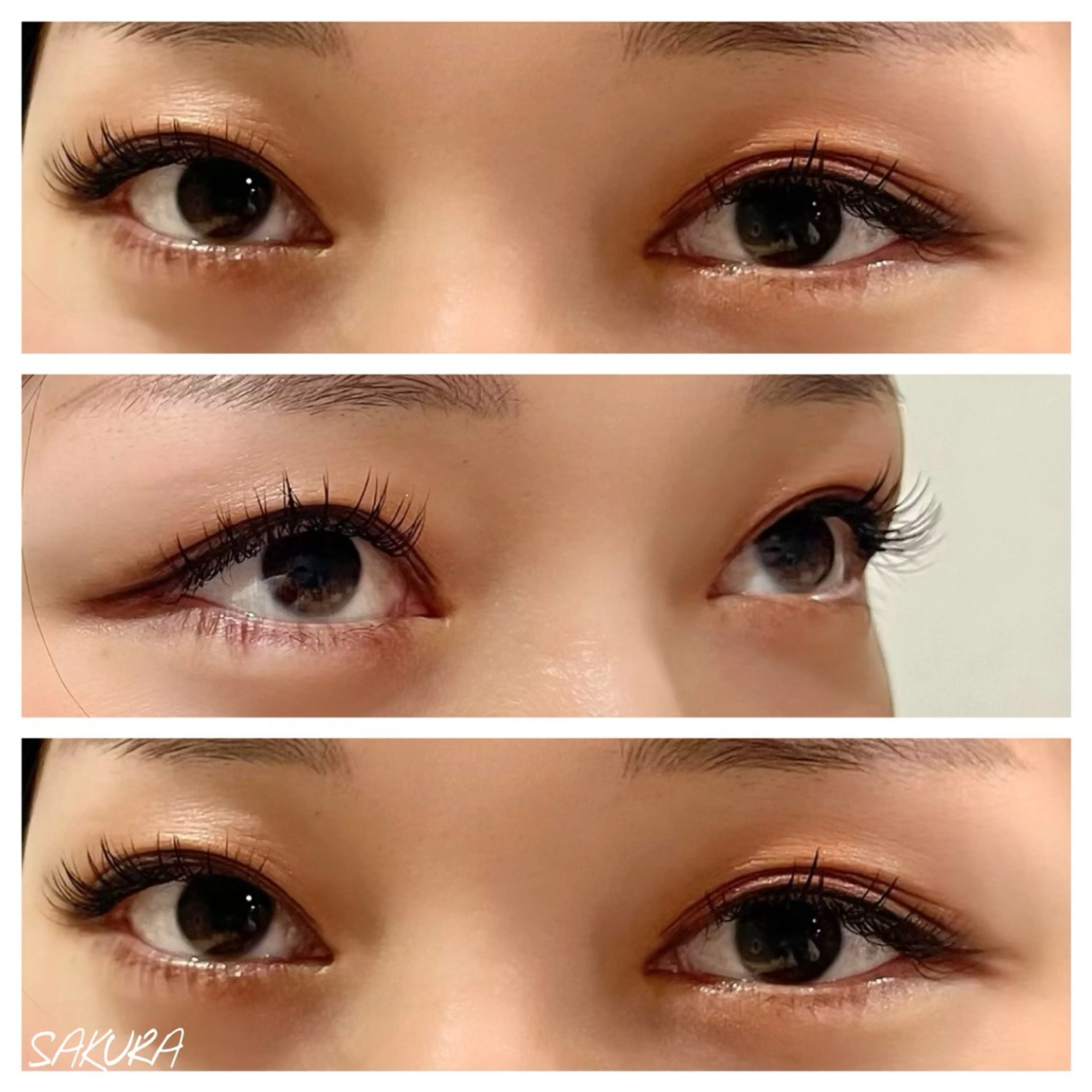 マツエク・マツパ フラットラッシュ EYE405河原町店所属・EYE405 SAKURAのマツエク・マツパデザイン