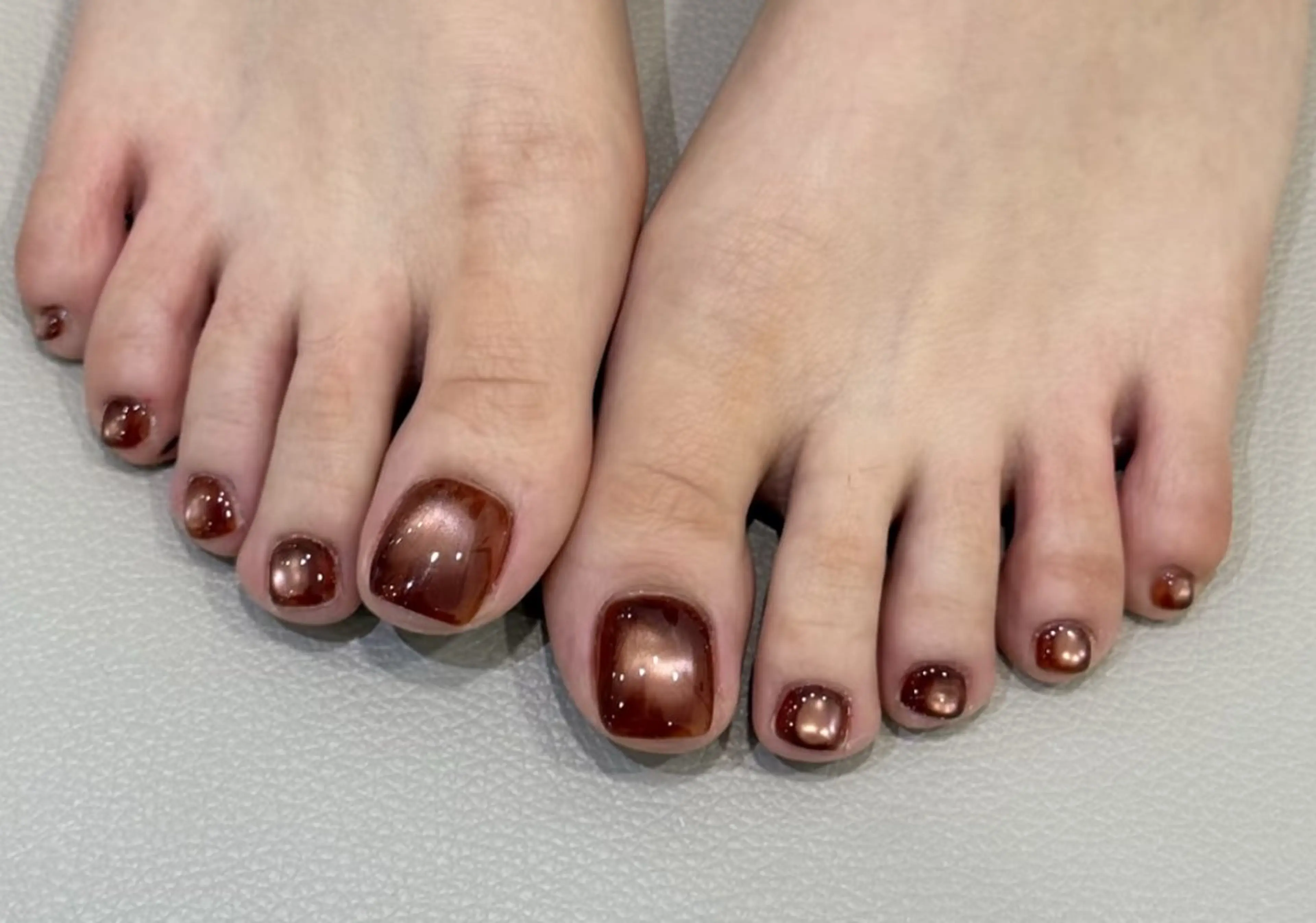 ネイル フットネイル キラキラネイル マグネットネイル シンプルネイル Kirakira Nail salonのネイルデザイン