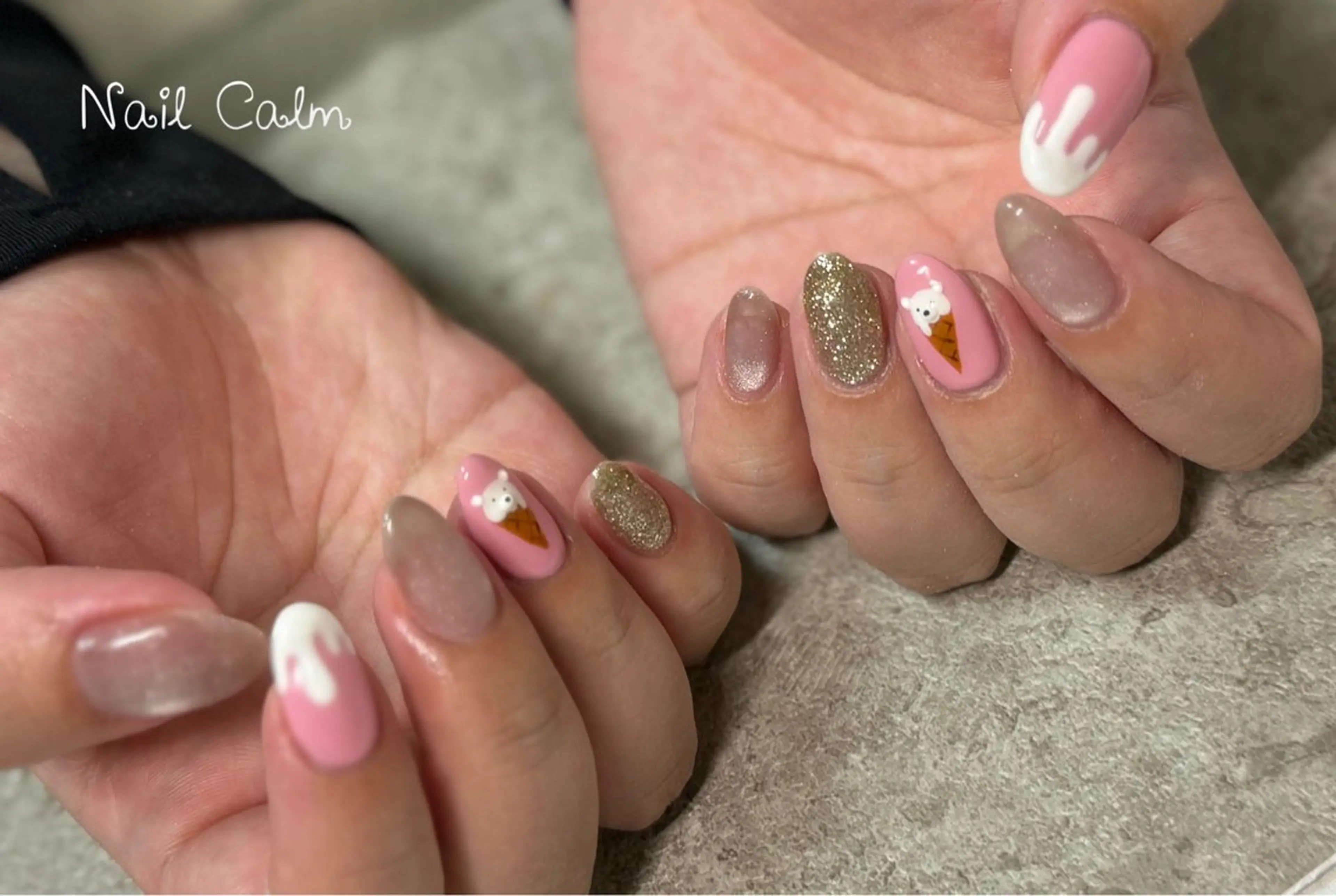 ネイル アートネイル ハンドネイル Nail Calm所属・プライベートサロン Calmのネイルデザイン