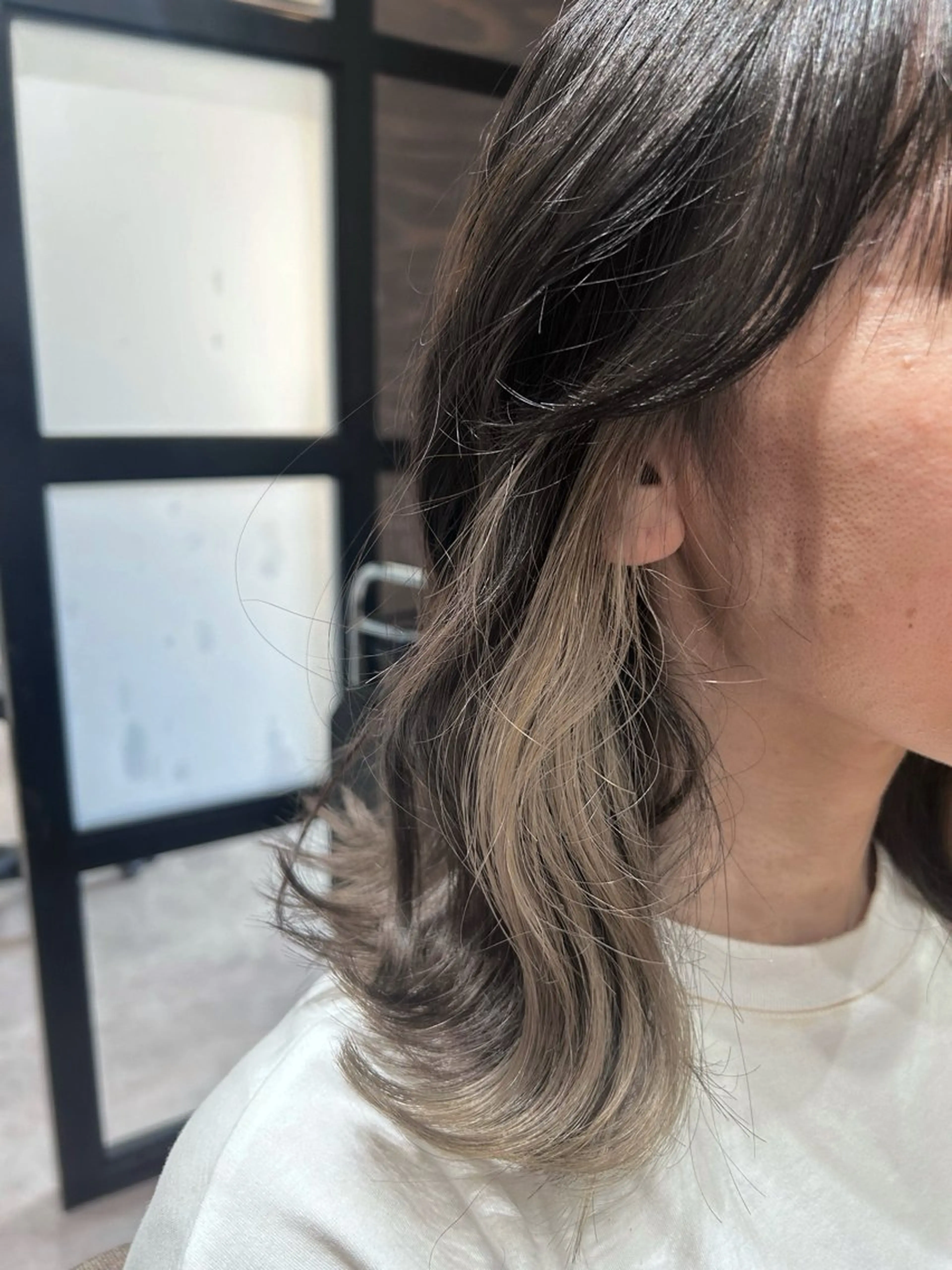 カラー カット ヘアカラー レイヤー/韓国/ ハッシュ/高田翼のヘアスタイル