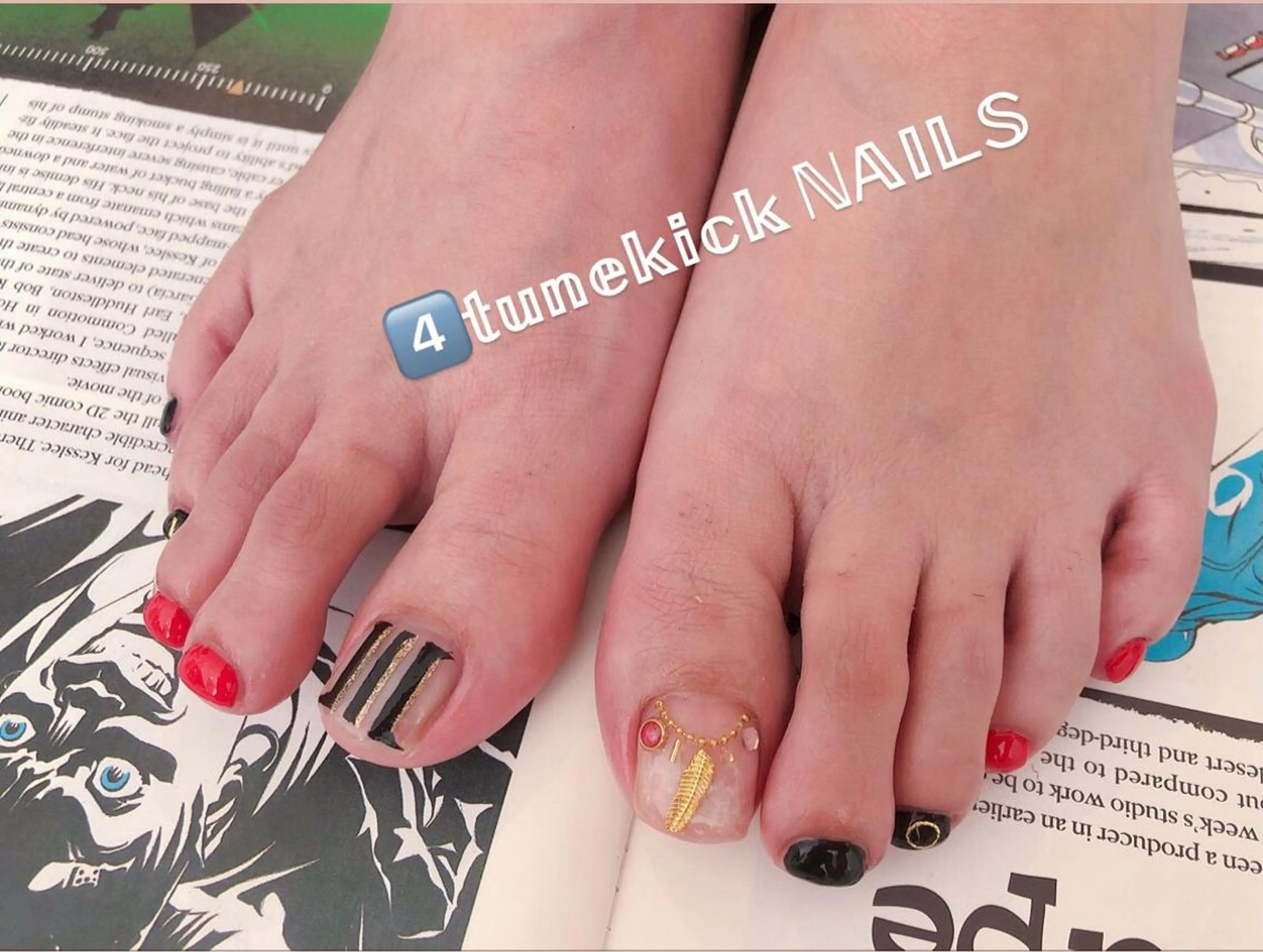 ネイル 4tunekick NAILS(フォーチュンキックネイルズ)所属・光森 淳子のネイルデザイン