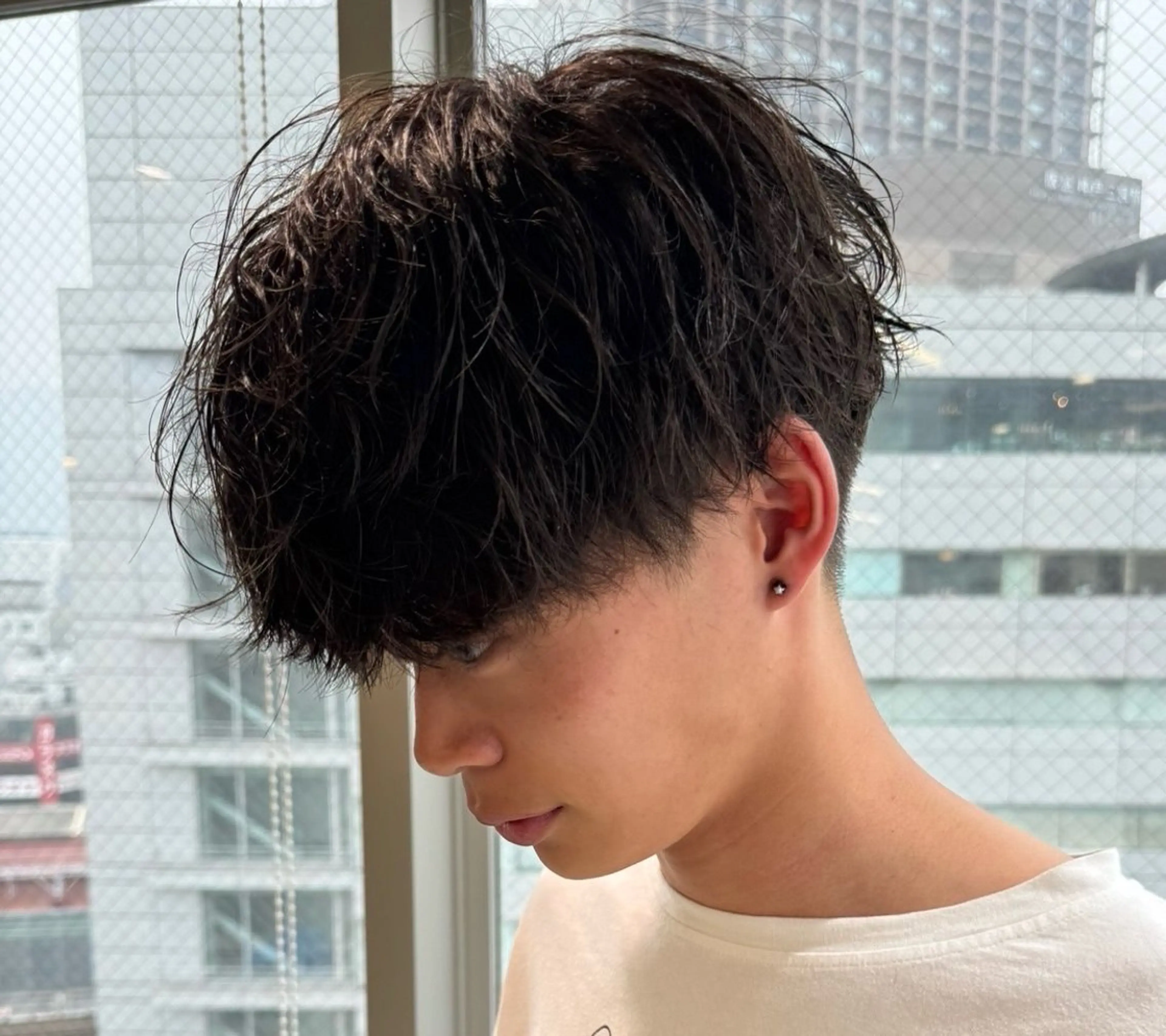 パーマ メンズ EIGHT　樹梨 ／韓国ヘア🩶のヘアスタイル