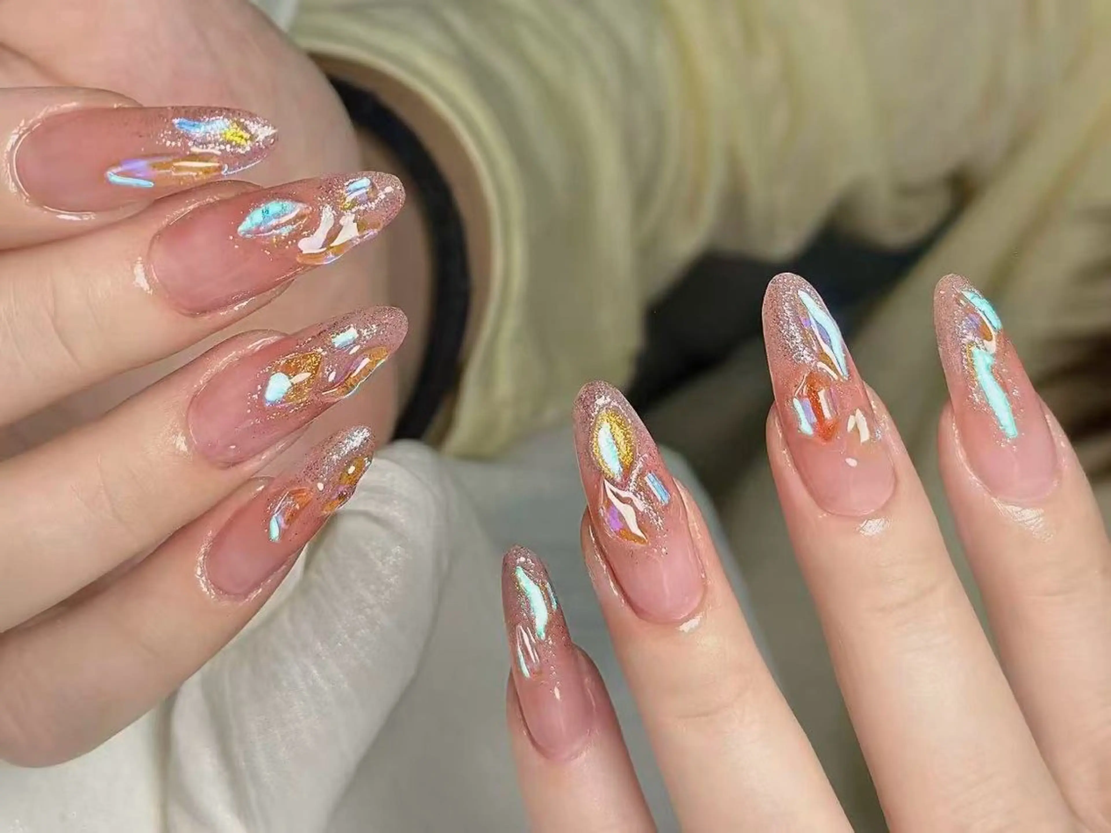 ネイル ハンドネイル ハンドケア Ui_Amor (パラジェル)のネイルデザイン