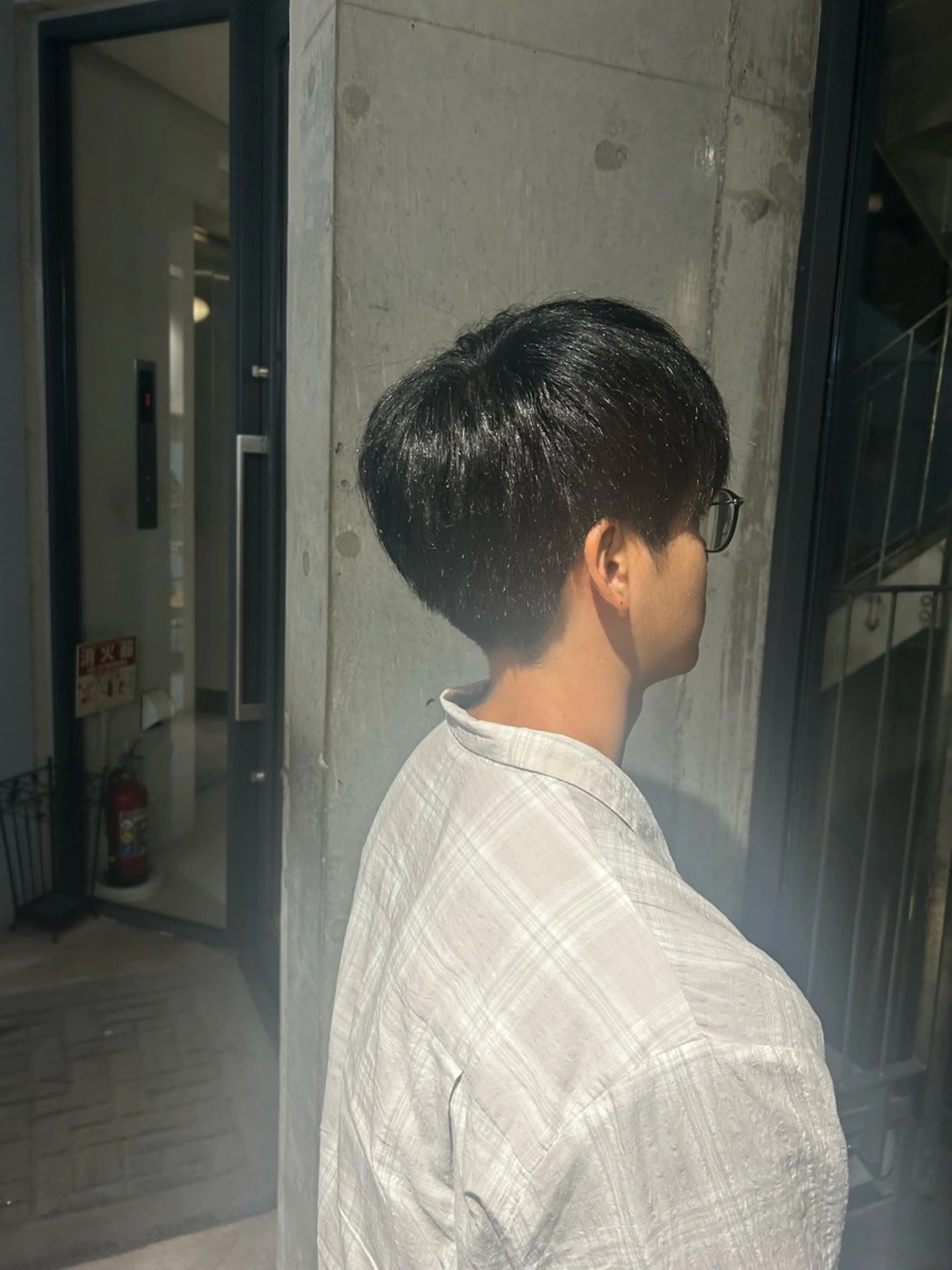 ショート カラー パーマ 👒oikawa kaede🍃のヘアスタイル