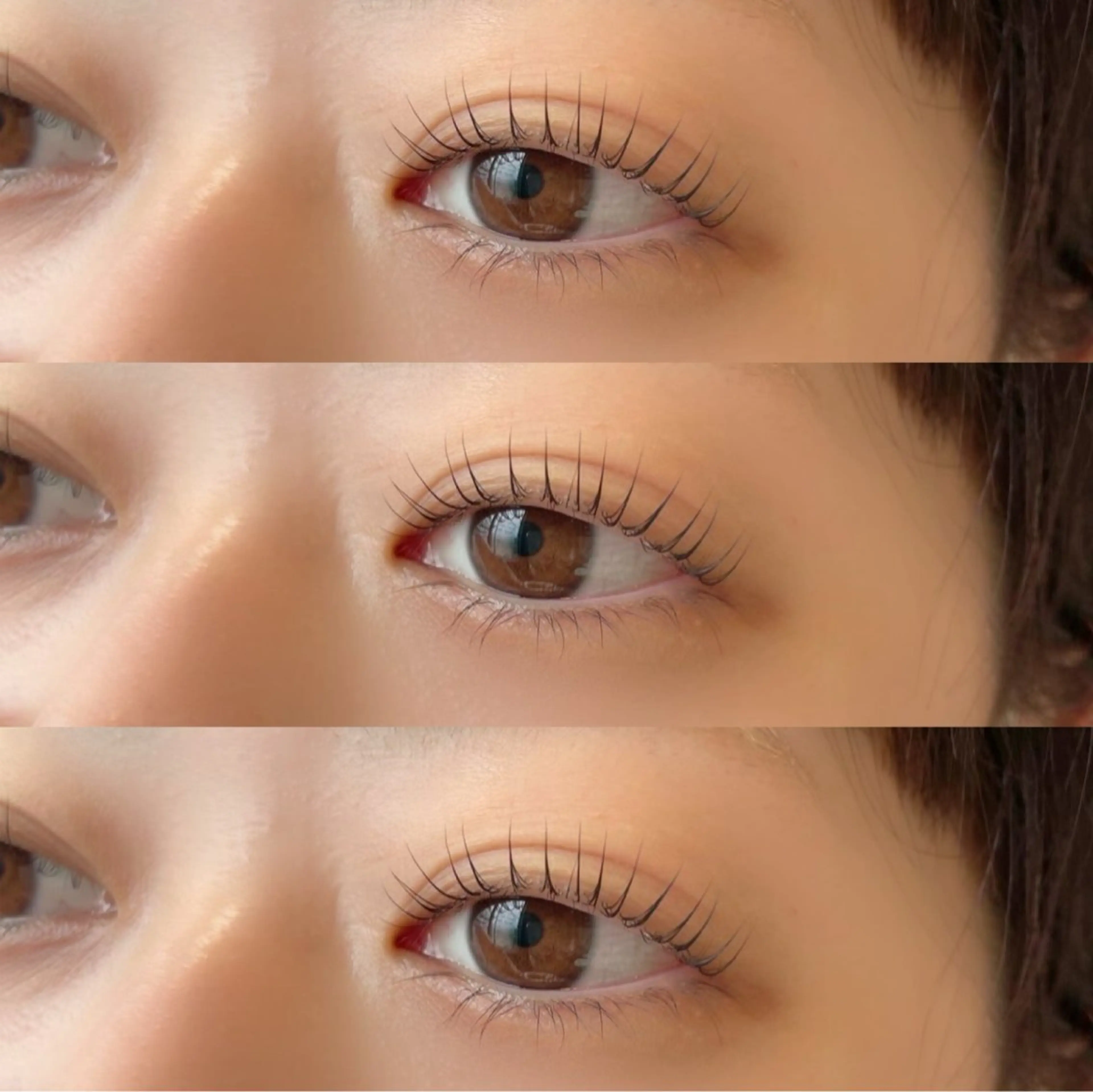瞼のリフトアップ♥️下りまつ毛にお悩みの方必見‼️毛穴矯正パーマ🧡🥰の写真