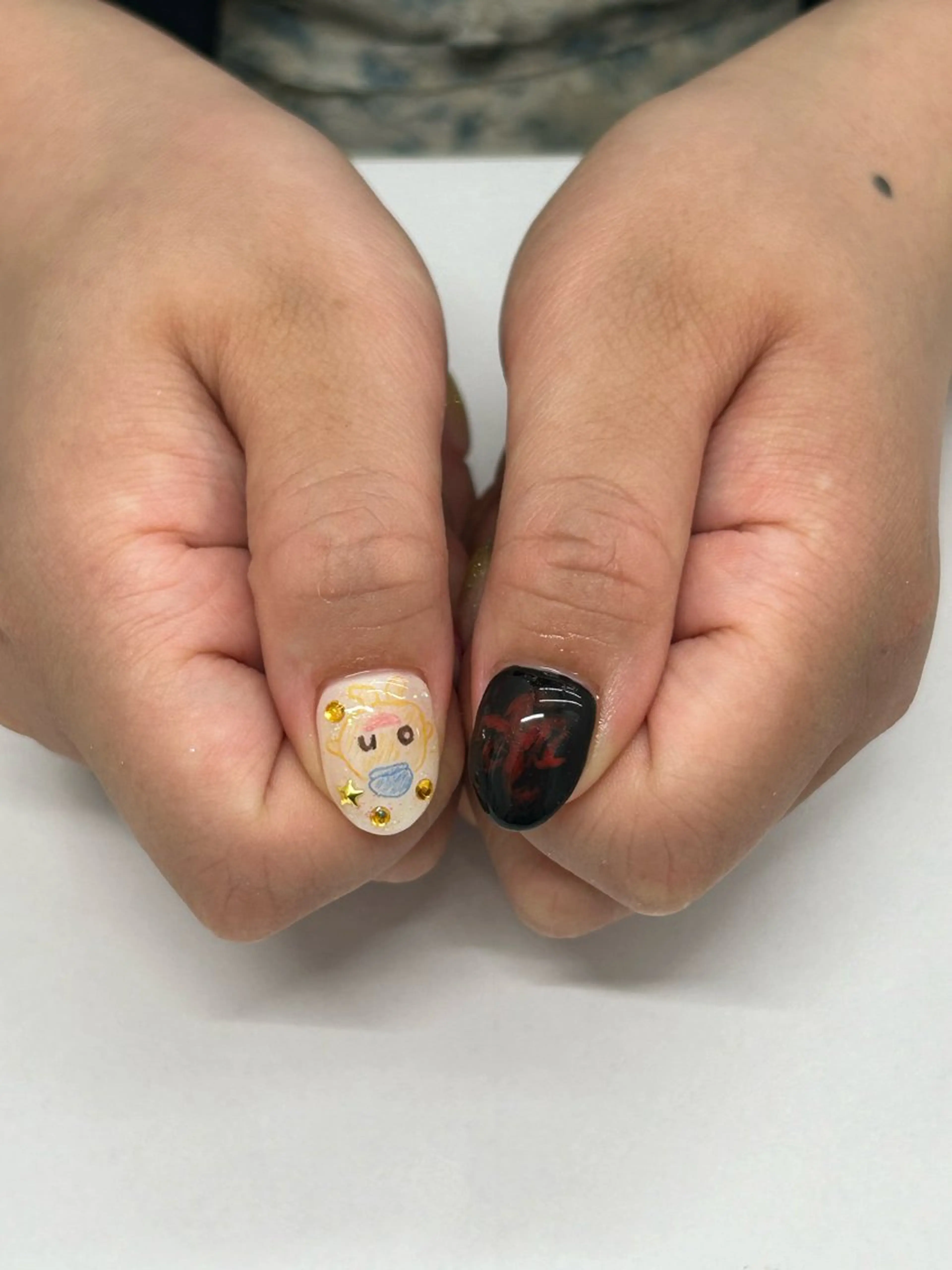 ネイル ハンドネイル プライベートネイルサロンone nail所属・one nail 【カラフル/個性派】のネイルデザイン