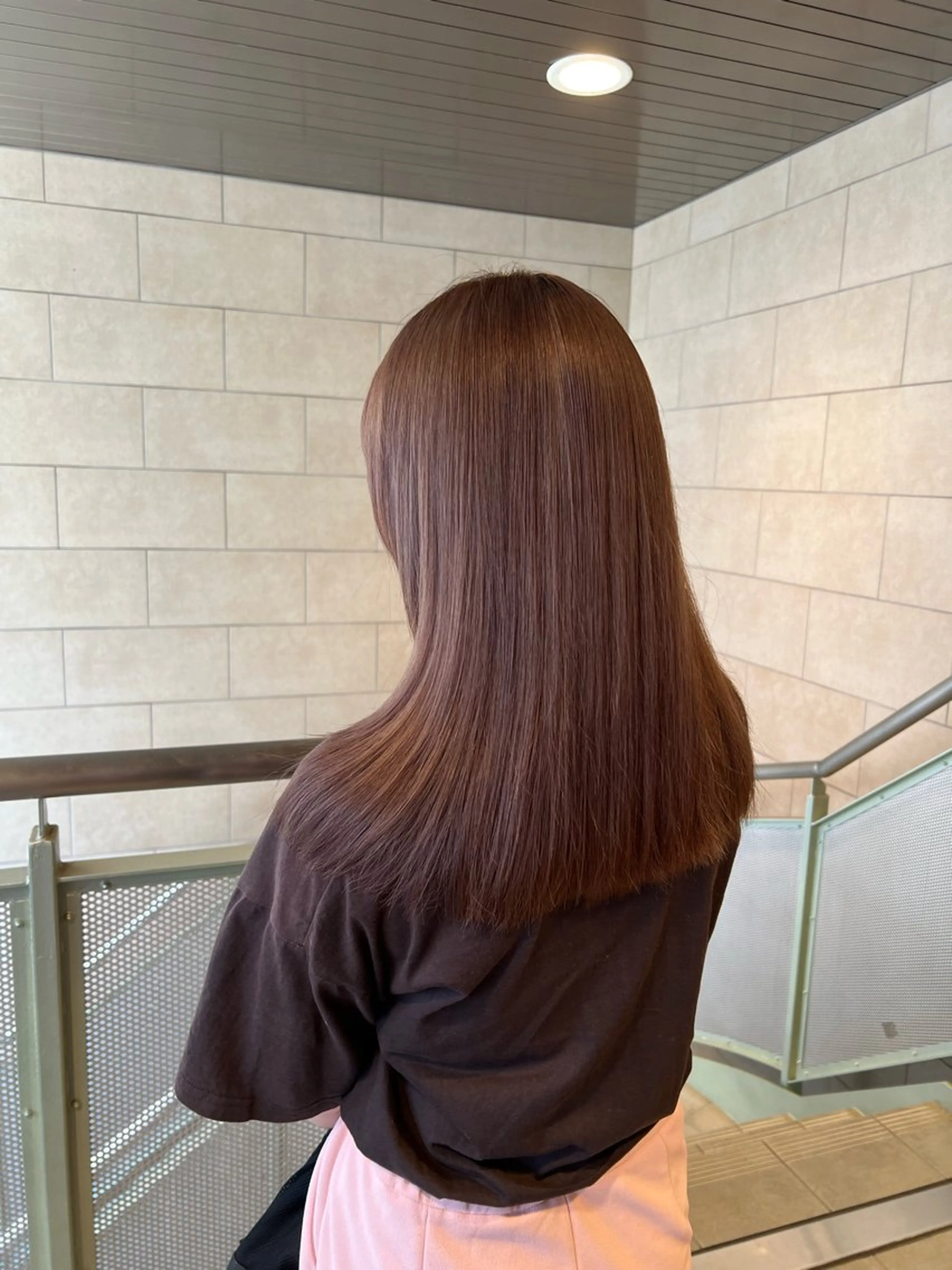 カラー 久永 菫のヘアスタイル