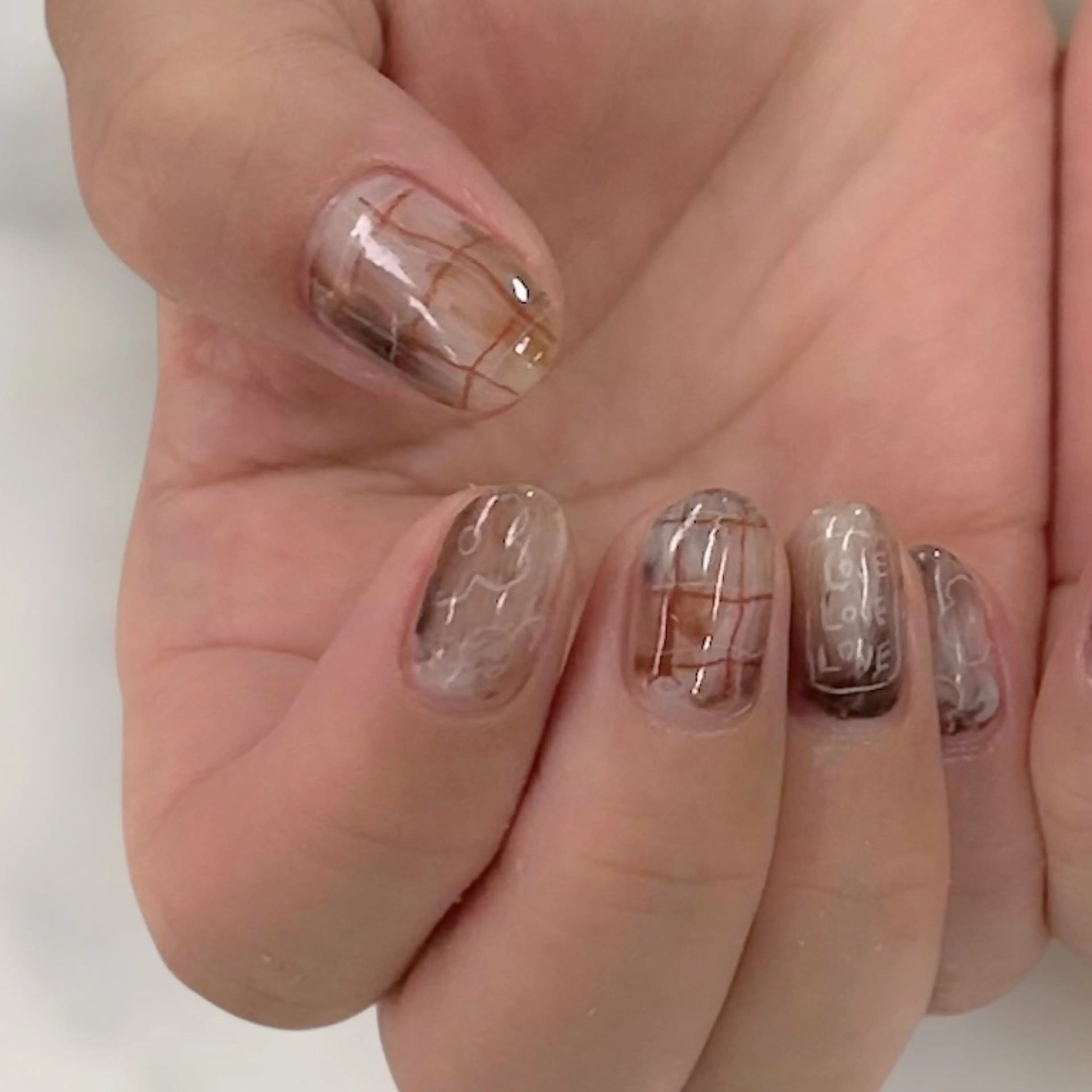 ネイル ハンドネイル アトリエ　ミモザ所属・いまむら あかりのネイルデザイン