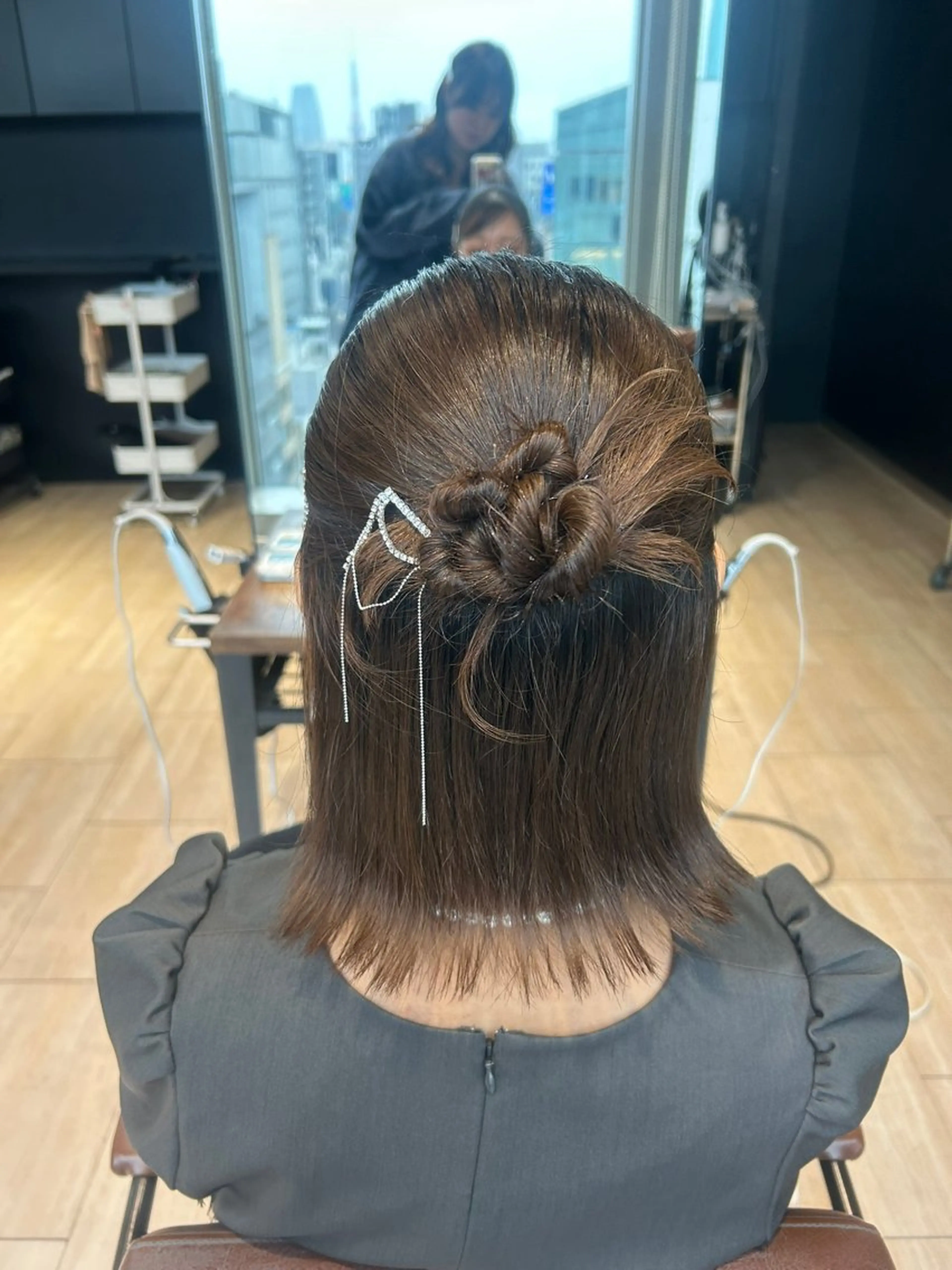 ミディアム ヘアセット 🎀大竹美侑／顔まわ りカット／レイヤーのヘアスタイル