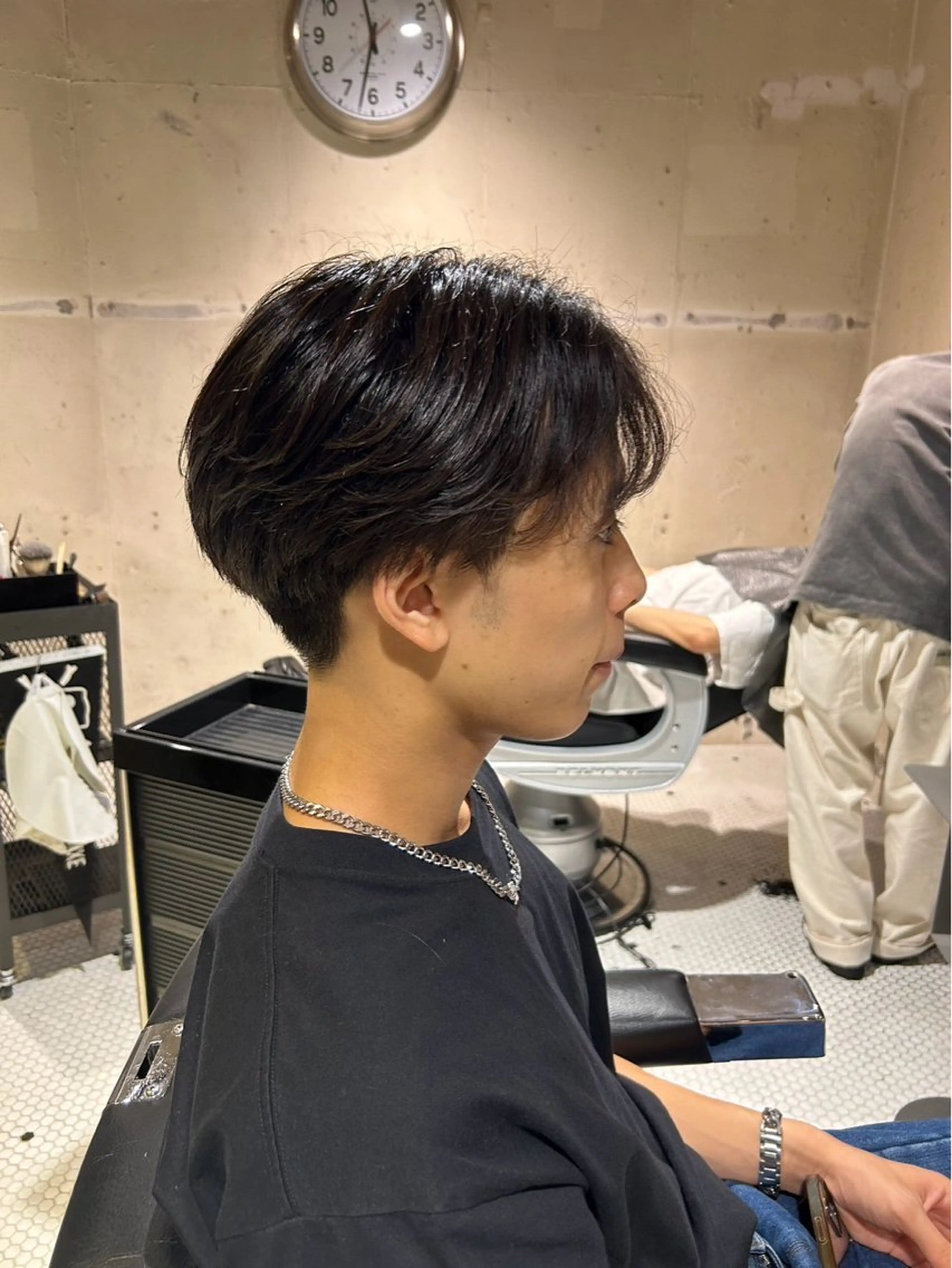 メンズ FRANK’S BARBE(E)R THE STAND.所属・飯田橋メンズカット 高橋琴音のヘアスタイル