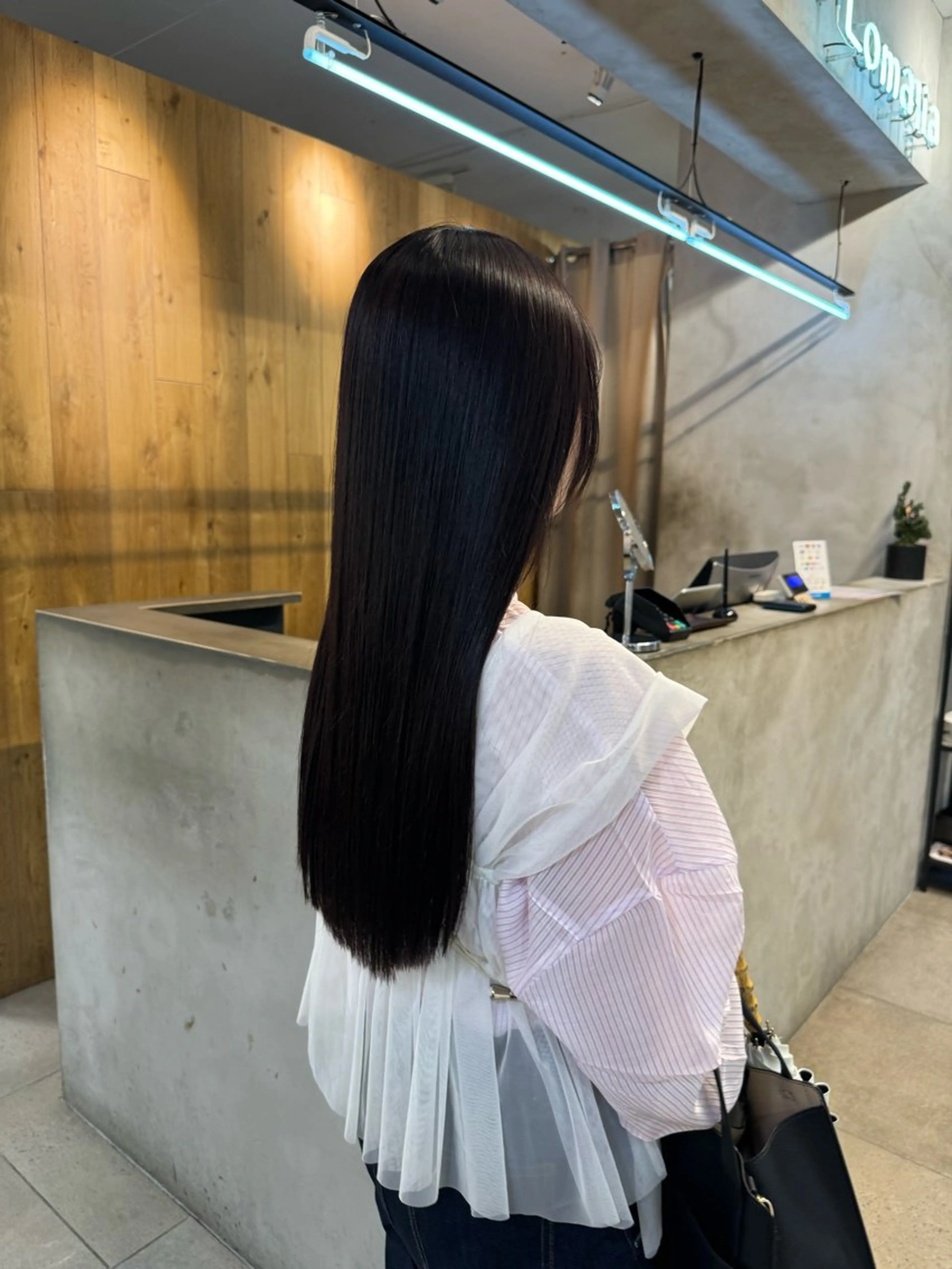 ロング カラー 艶カラー 🤍🫧/makoのヘアスタイル