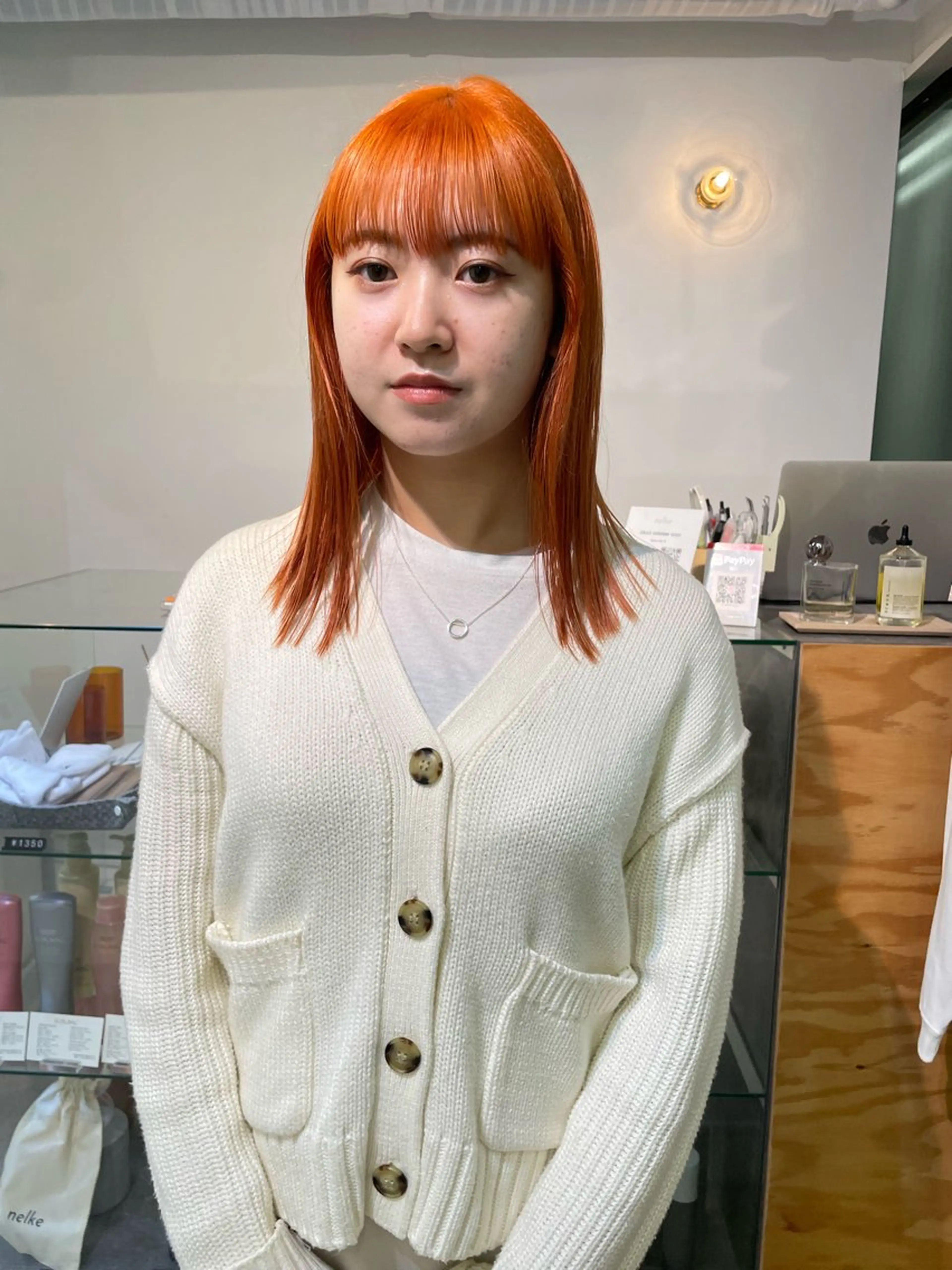 ミディアム ヘアカラー sakura🌸 レイヤー/韓国ヘアのヘアスタイル