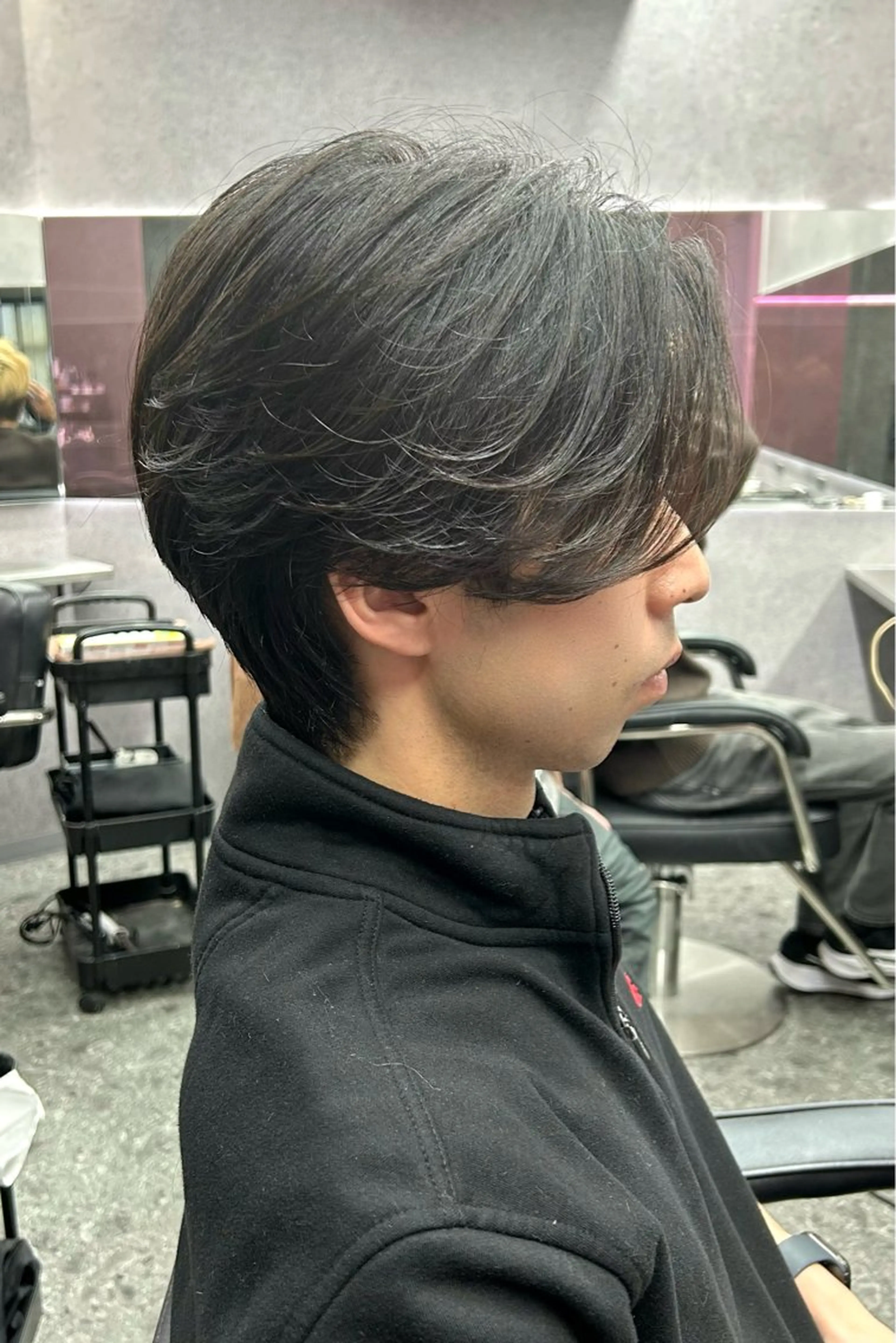 ショート カラー メンズ カット ヘアセット メンズスタイリスト 前田雄輝のヘアスタイル