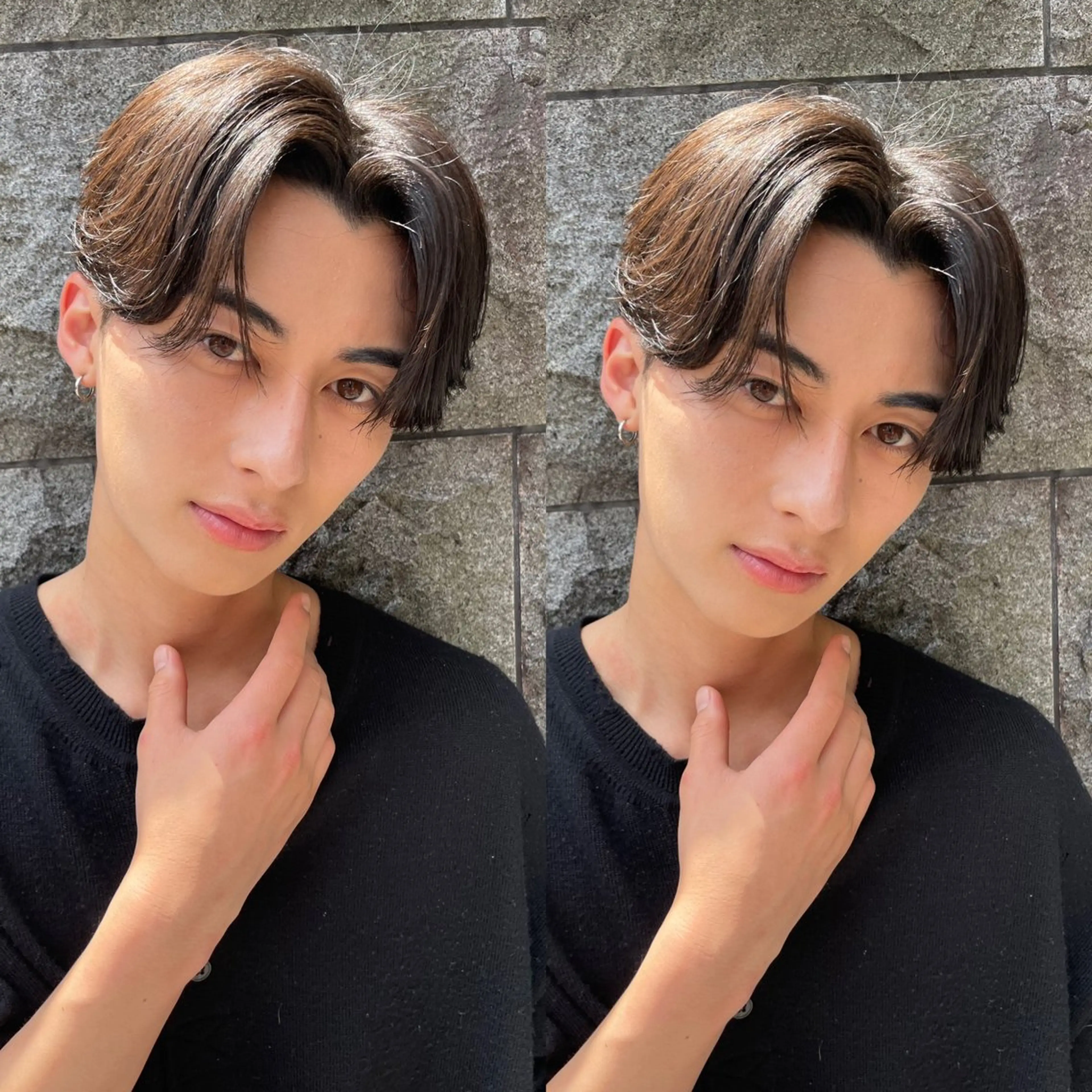 ショート カラー パーマ ヘアアレンジ メンズ カット パーマ トリートメント ヘアセット 亀井隆汰/メンズ専門 パーマ特化美容師のヘアスタイル