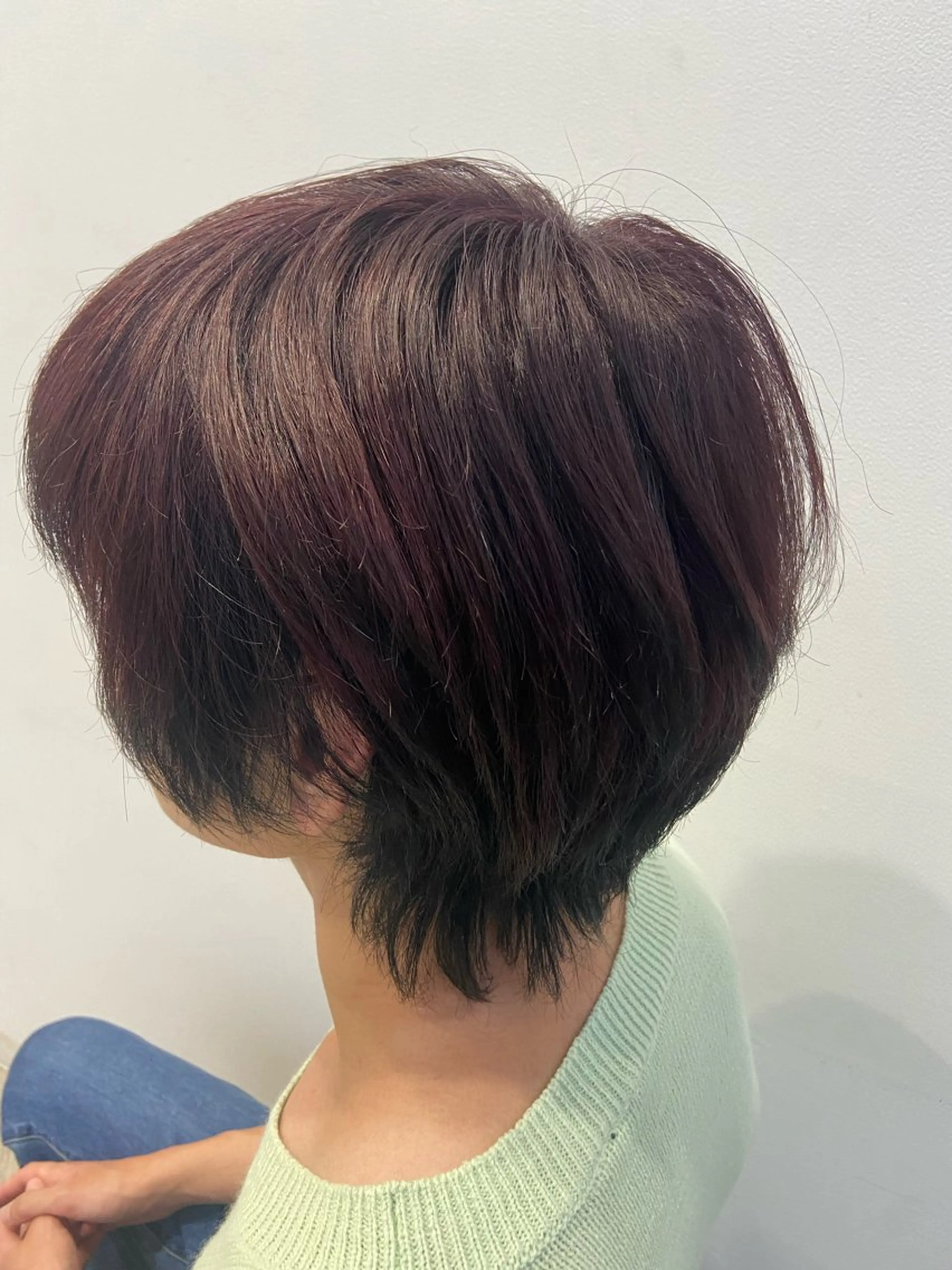 ショート メンズ メンズインナーカラー 瀧下 唯のヘアスタイル