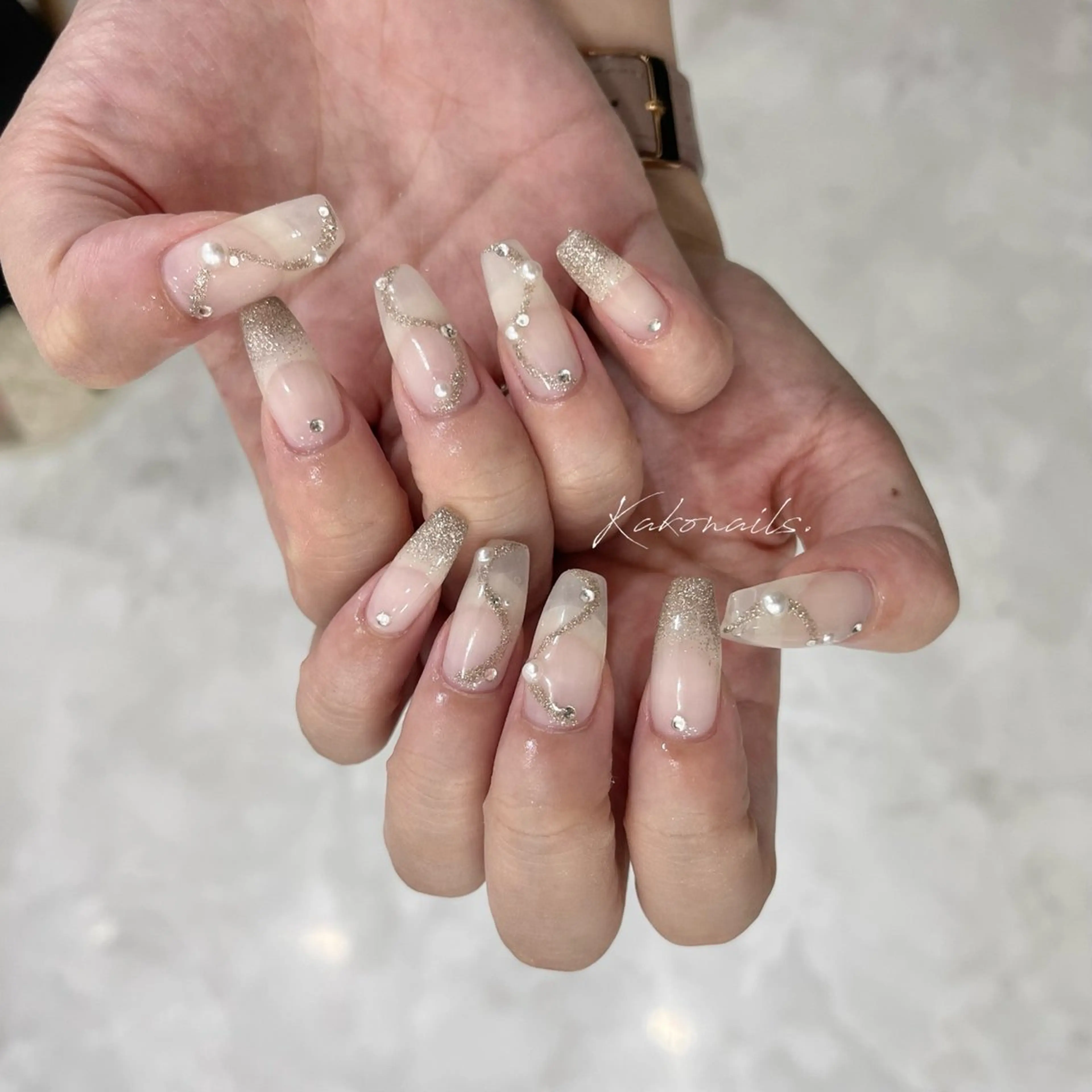 ネイル ハンドネイル KAKO momo京橋のネイルデザイン