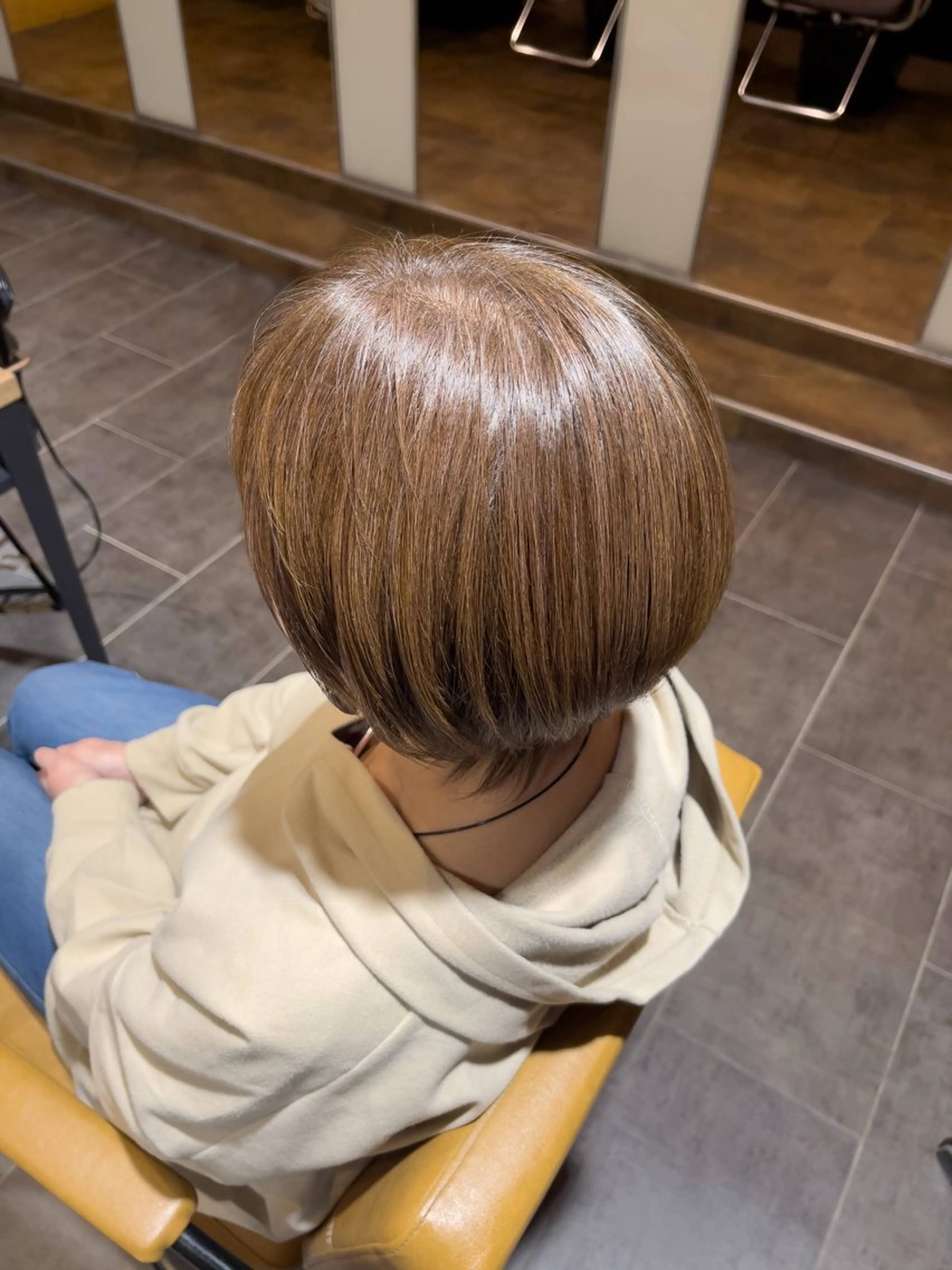 🟠明るくふんわり透明感【脱白髪染め・白髪ぼかし】の写真