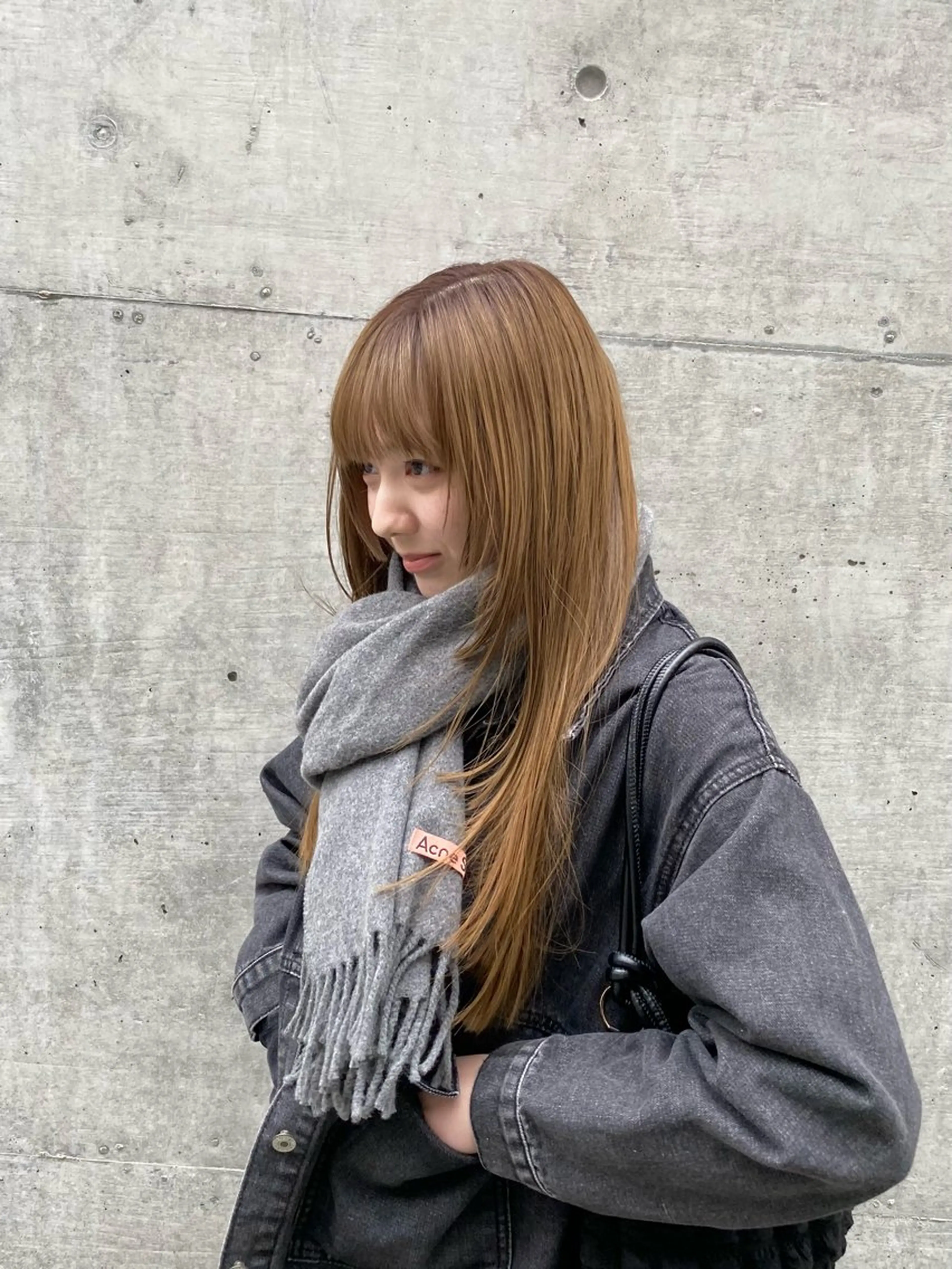 似合わせカット+透明感カラーの写真