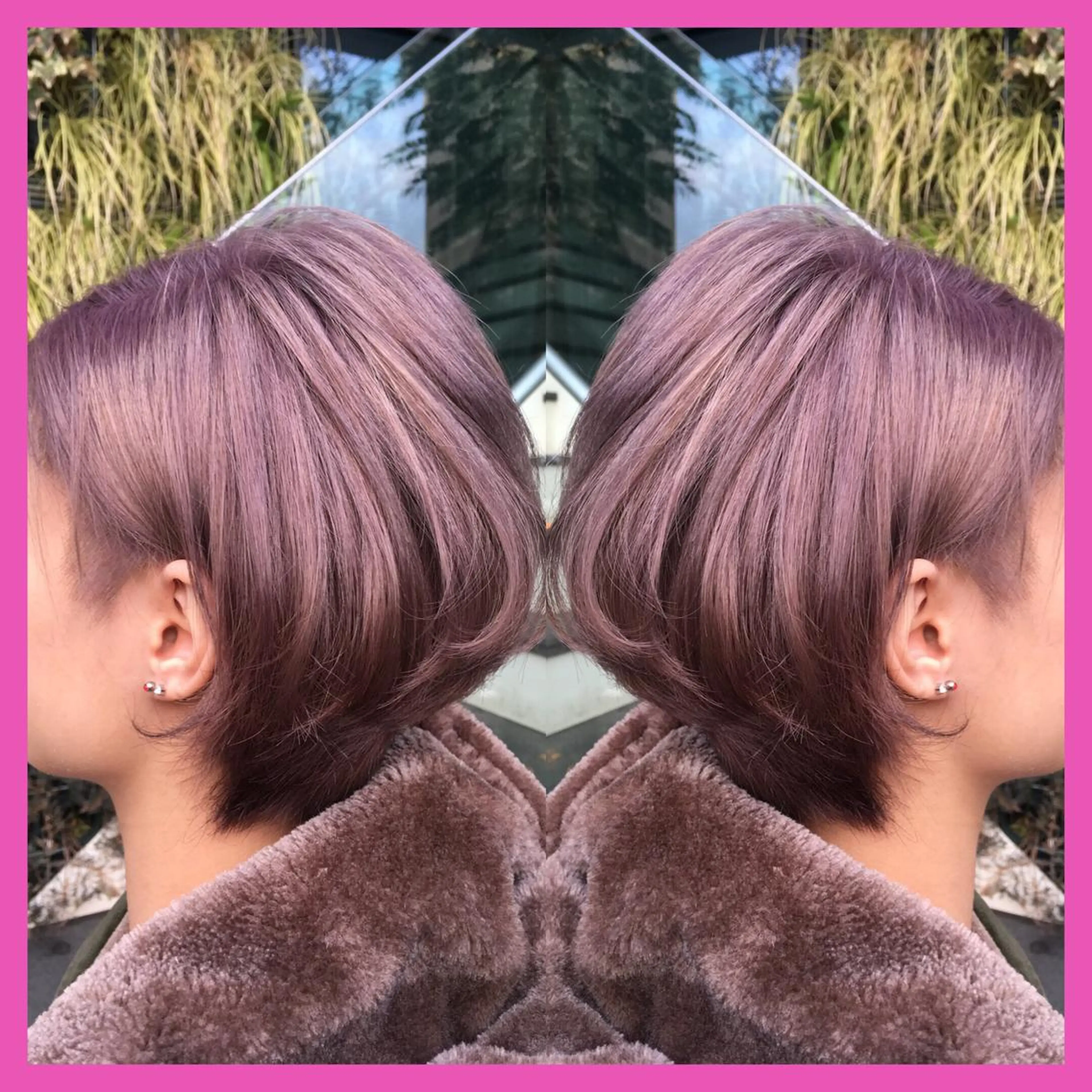 ショート カラー 推しヘア🎀 NATSUNEのヘアスタイル