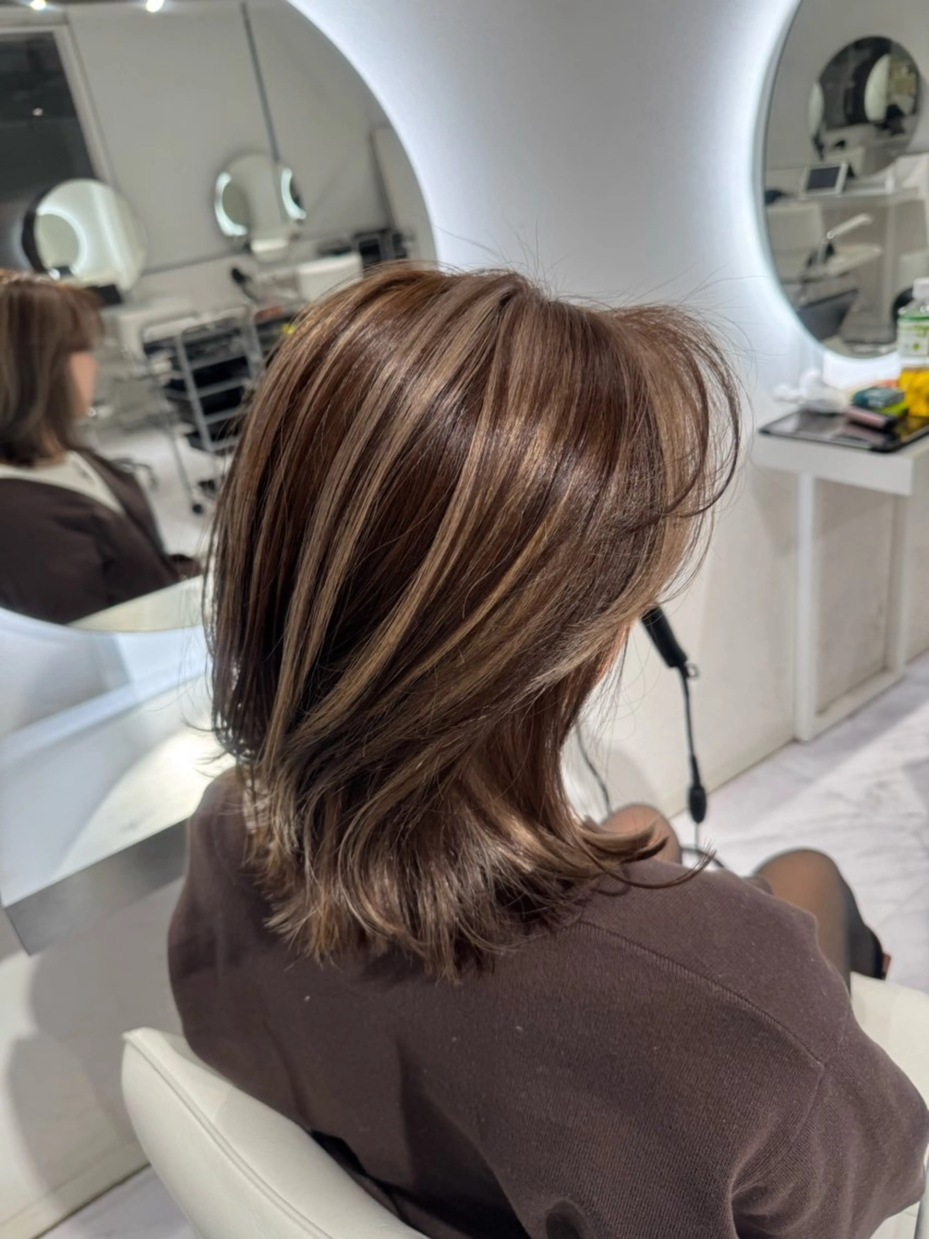 ショート カラー ヘアカラー rina/無料 レイヤーカット/上野のヘアスタイル