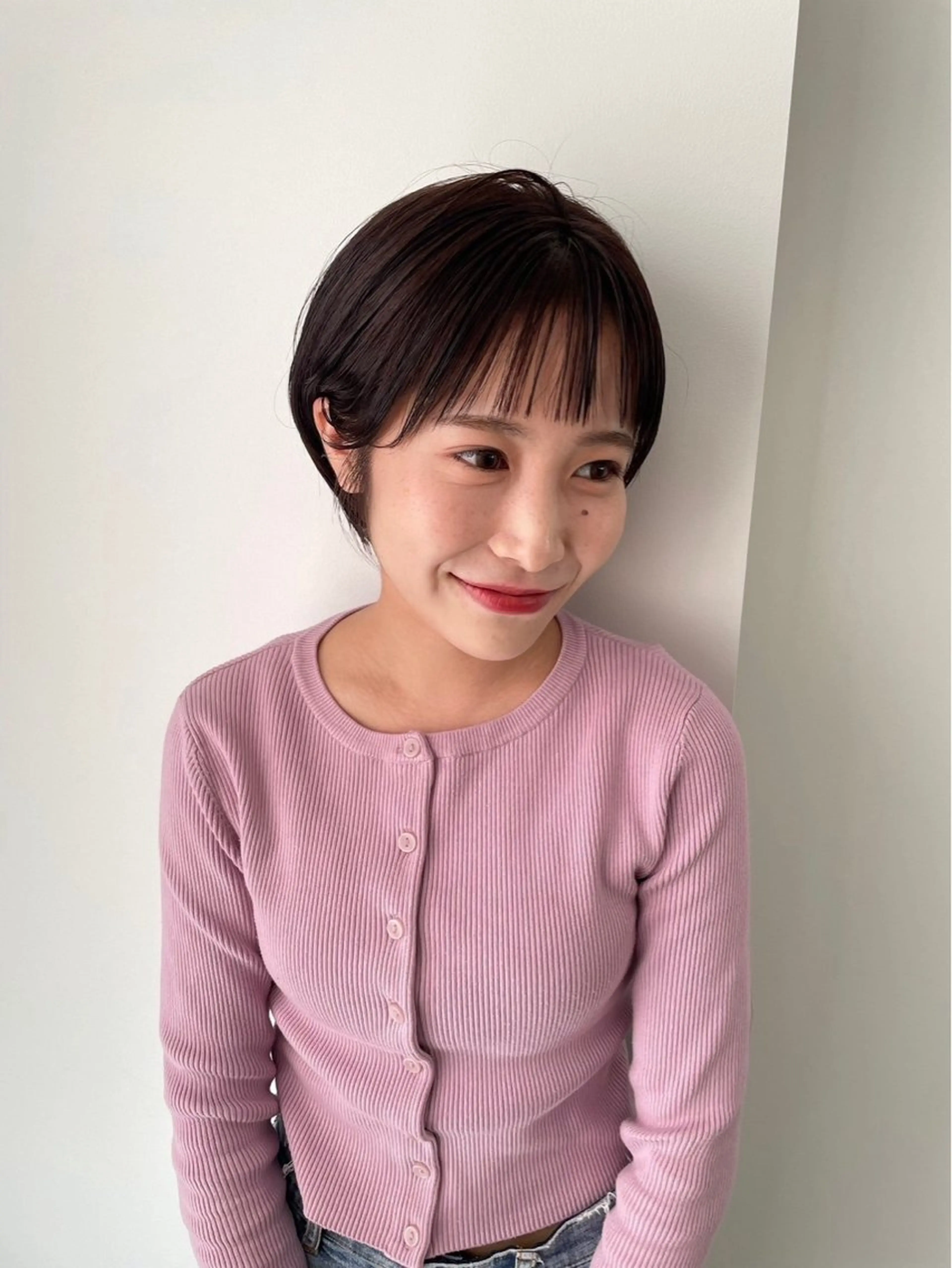 ショート ショートヘア 🫒🫒ブリーチなし 艶カラー🫒ヤマシロのヘアスタイル