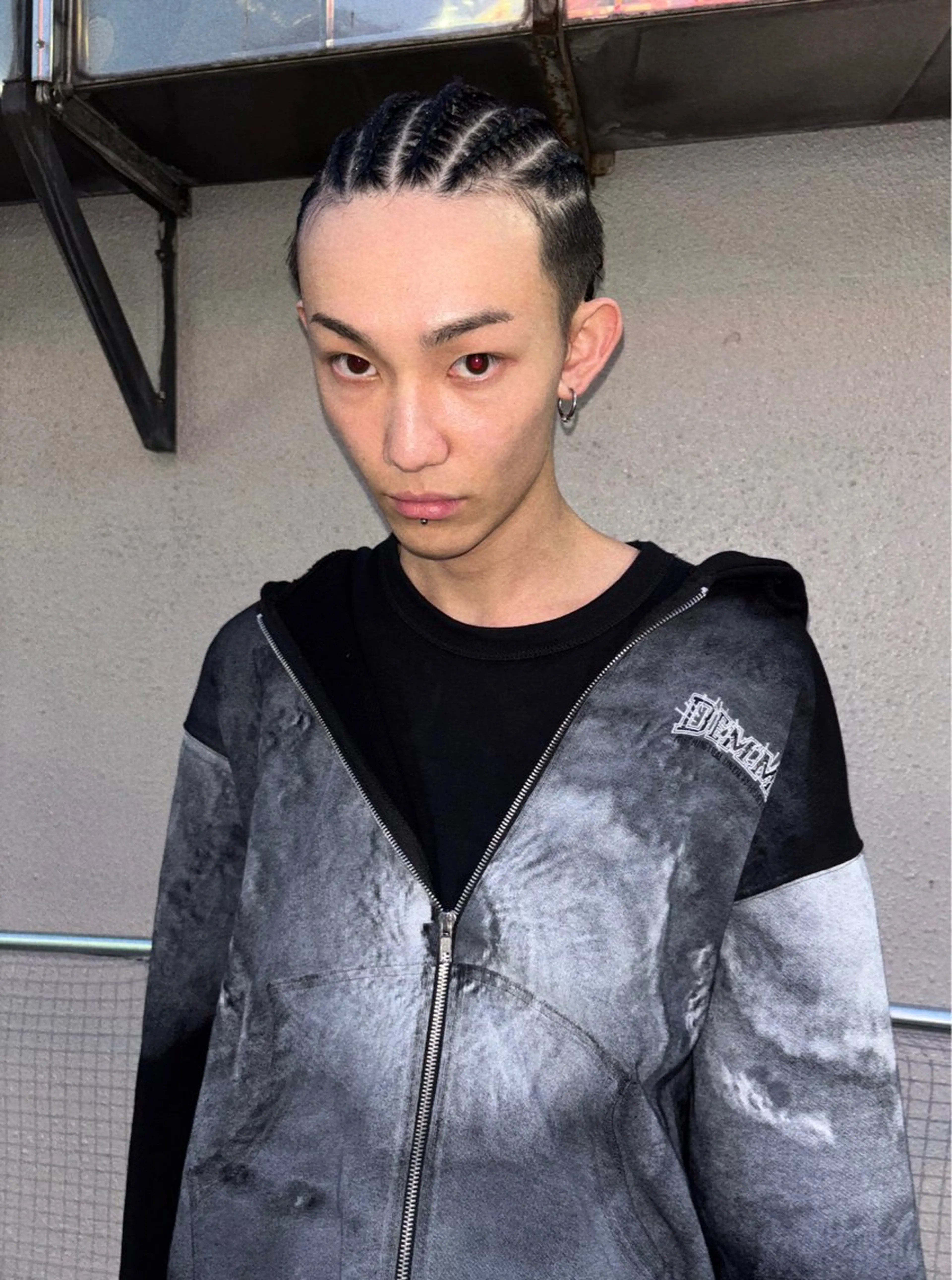 ショート ヘアアレンジ メンズ ヘアセット SALOWIN 神宮前５丁目店所属・メンズ/特殊ヘア パーマ🕷️小夏貴也のヘアスタイル