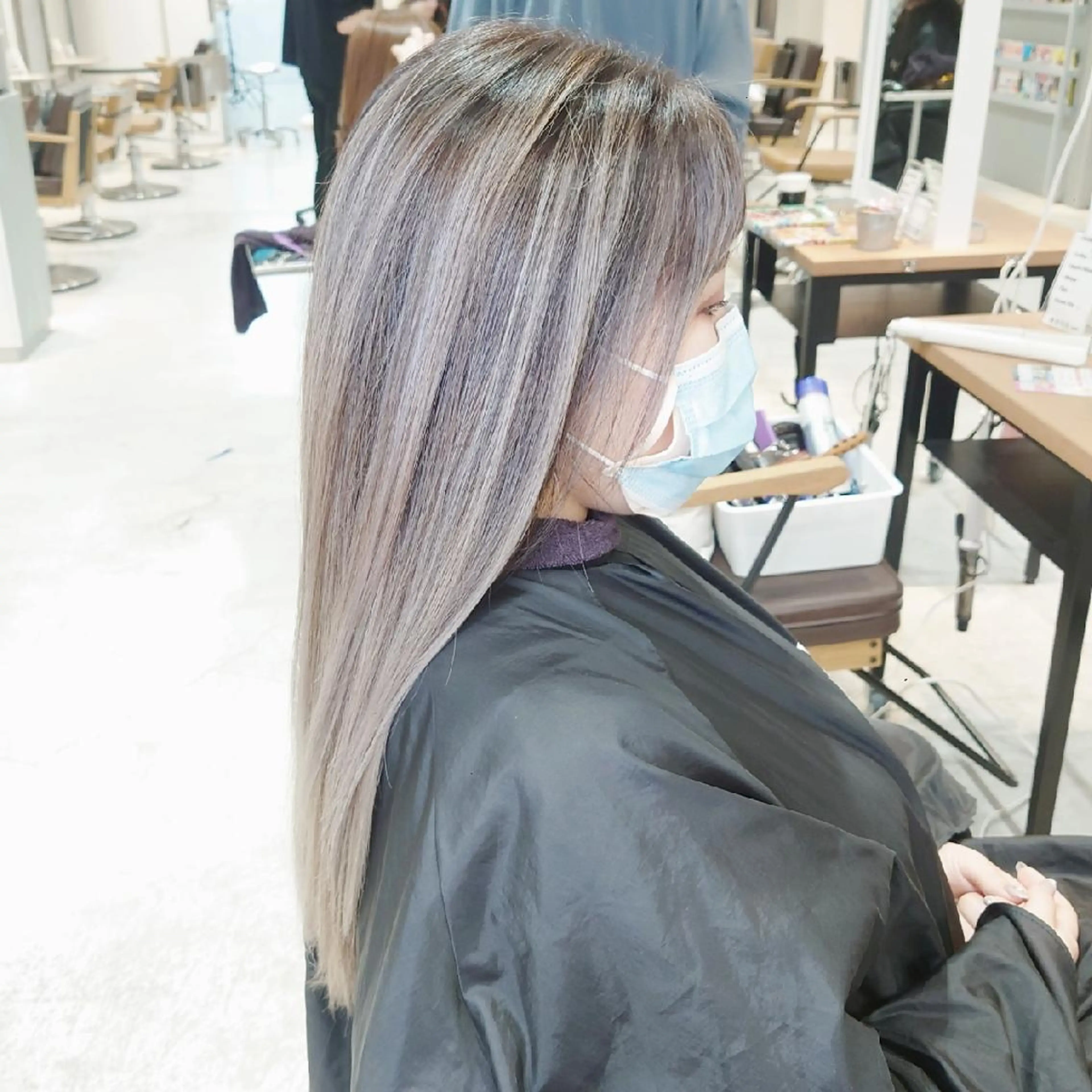 ロング カラー カット ヘアカラー トリートメント 艶髪✨ブリーチ職人 井手正康のヘアスタイル