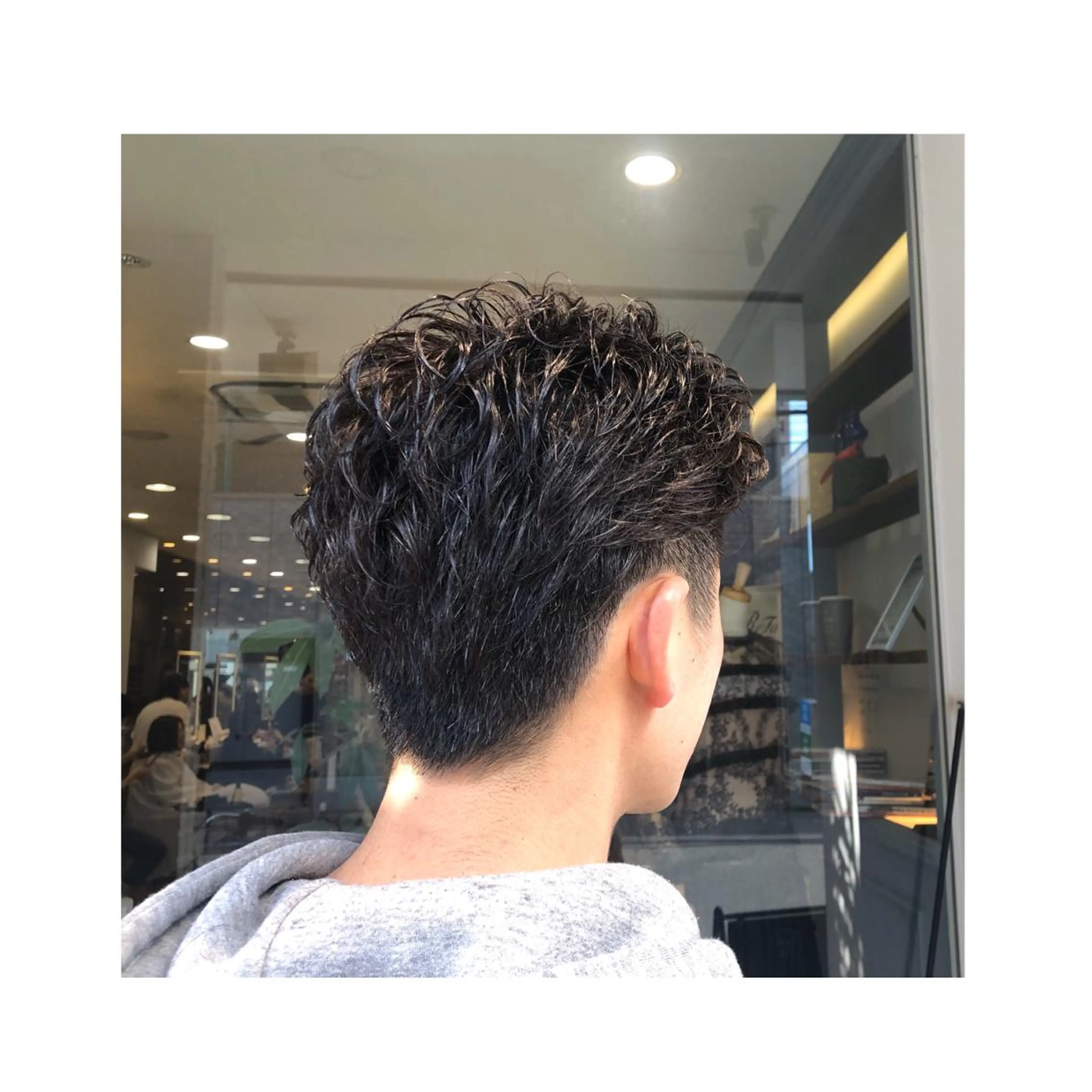 メンズ メンズパーマ 刈り上げ カット パーマ トリートメント ❁⃘ ち だ り さ ❁⃘のヘアスタイル