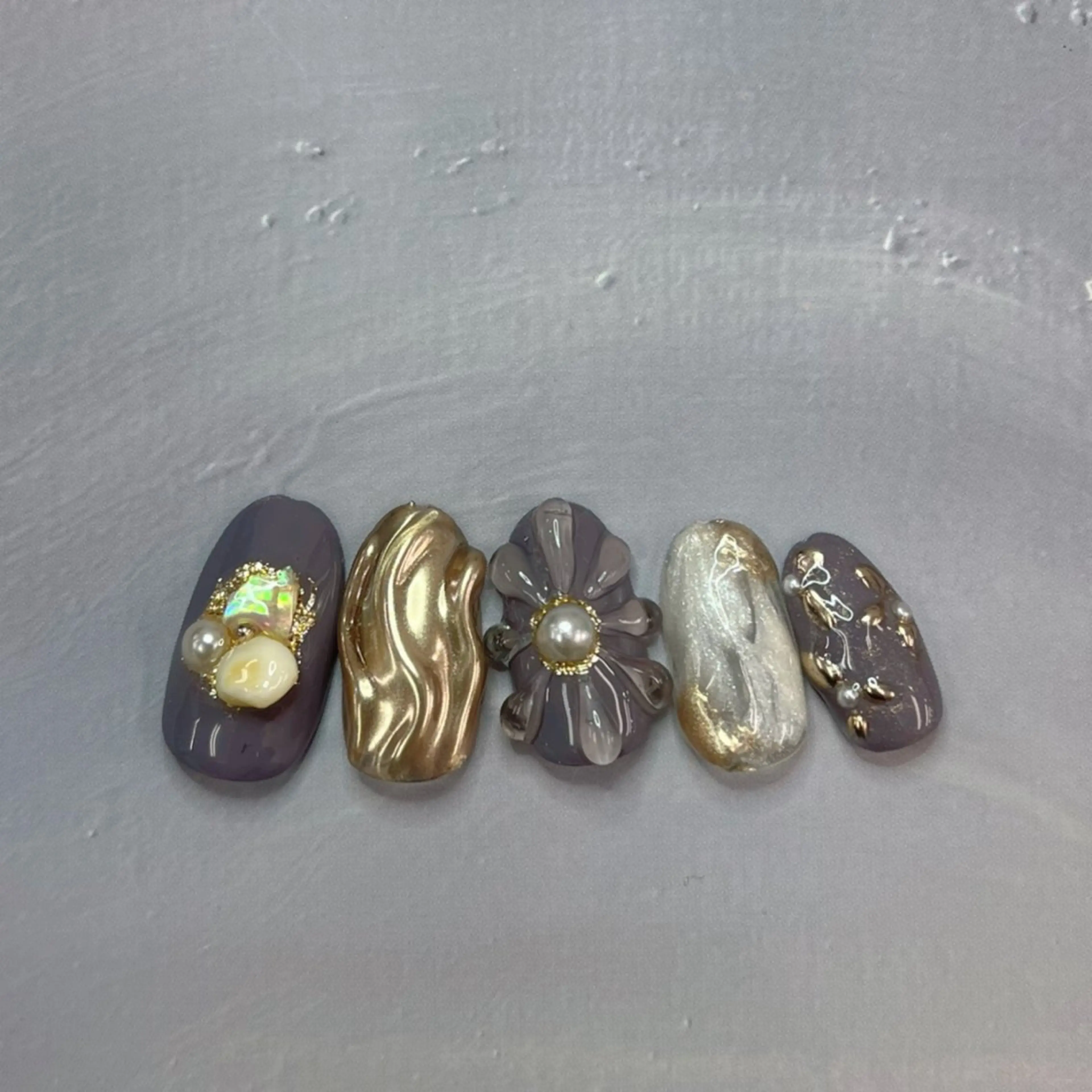 ネイル アートネイル 成人式 スカルプネイル ブルーデイジー栄本店所属・BlueDaisy 栄本店のネイルデザイン